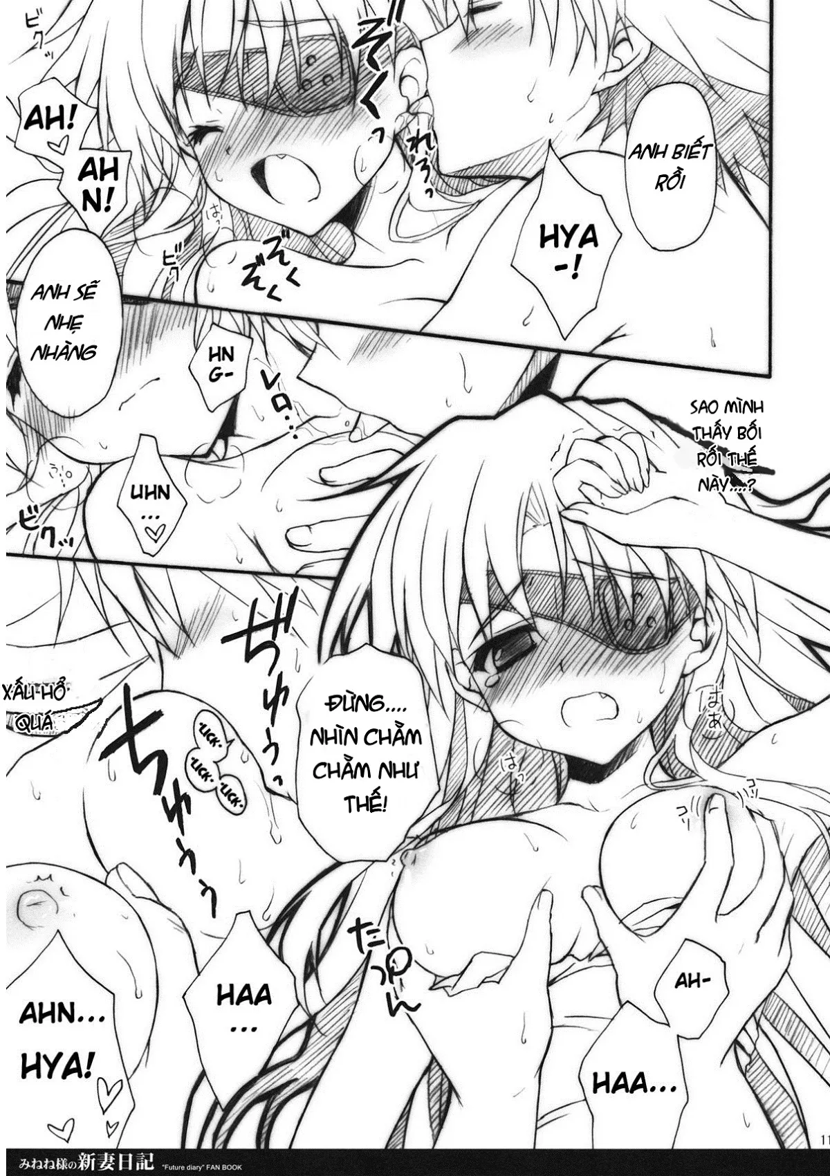 HentaiVN.net - Ảnh 11 - Minene-sama no Niizuma Nikki (Mirai Nikki) - Chap 1
