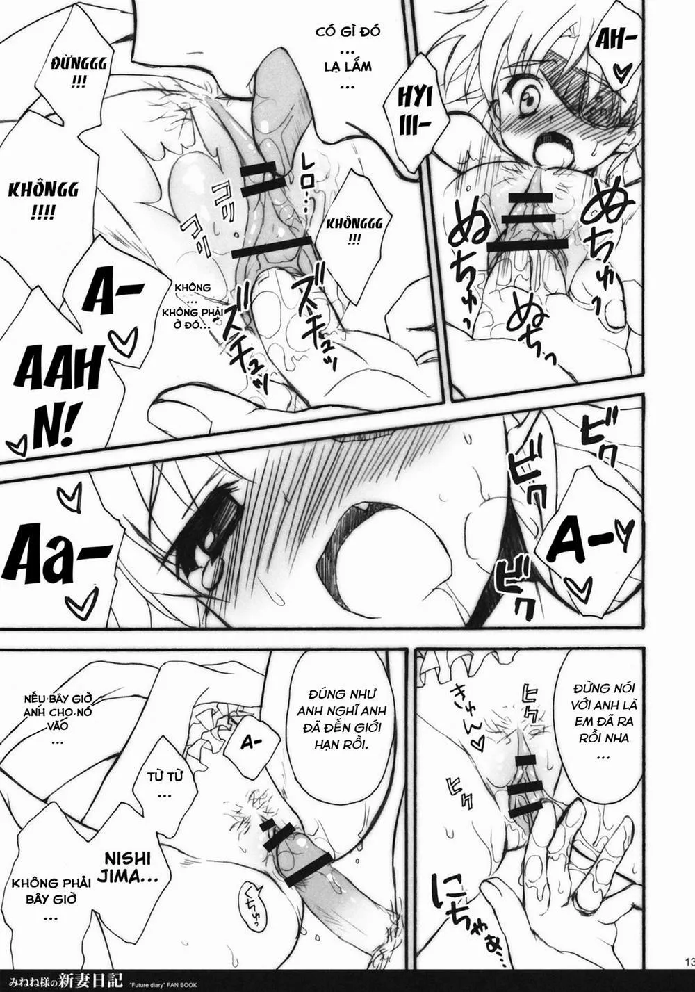 HentaiVN.net - Ảnh 13 - Minene-sama no Niizuma Nikki (Mirai Nikki) - Chap 1