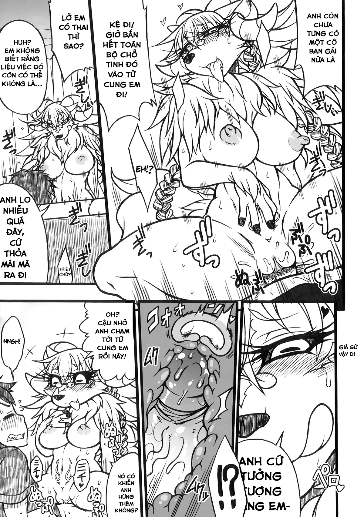 HentaiVN.net - Ảnh 10 - Vợ quỷ [Demon Wife] - Chap 1