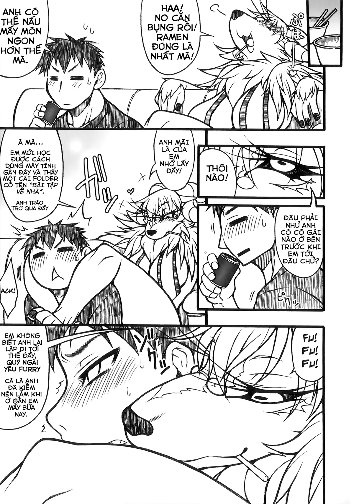 HentaiVN.net - Ảnh 4 - Vợ quỷ [Demon Wife] - Chap 1