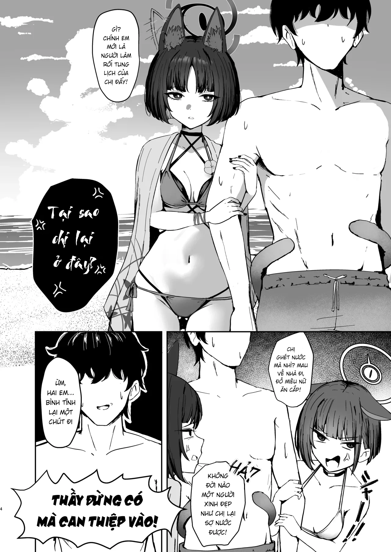 HentaiVN.net - Ảnh 3 - Cuộc nổi loạn của mèo trên biển - Chap 1