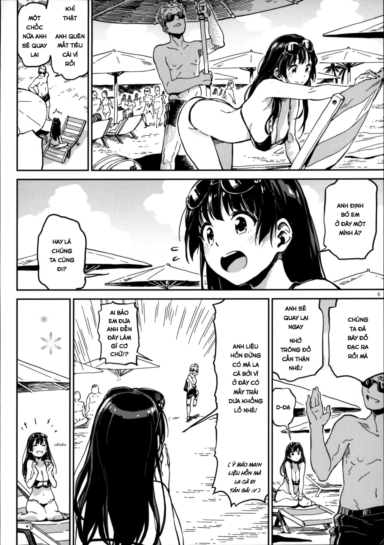 HentaiVN.net - Ảnh 6 - Nudist Beach Nite - Chap 1