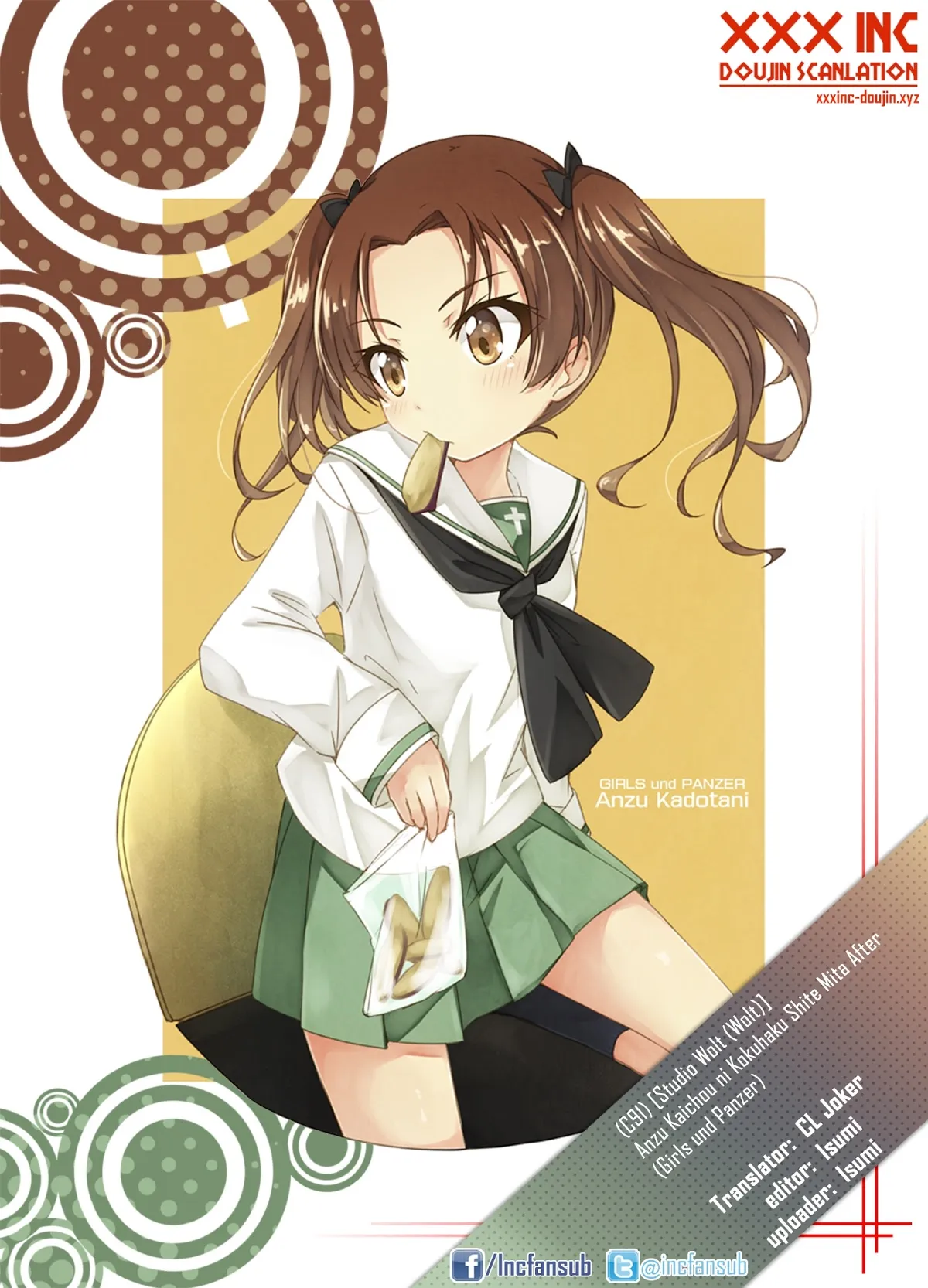 HentaiVN.net - Ảnh 23 - Anzu Kaichou ni Kokuhaku Shite Mita After (Girls Und Panzer) [杏会長に告白してみたAfter] - Chap 1