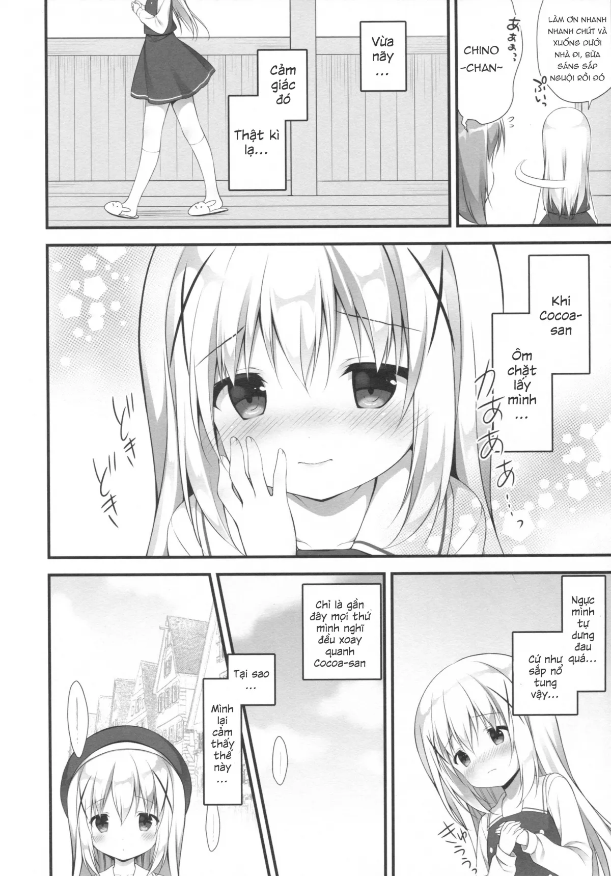 HentaiVN.net - Ảnh 5 - Chino-chan wa Goshuushin ♡ (Gochuumon wa Usagi desu ka?) [チノちゃんはご執心♡] - Chap 1