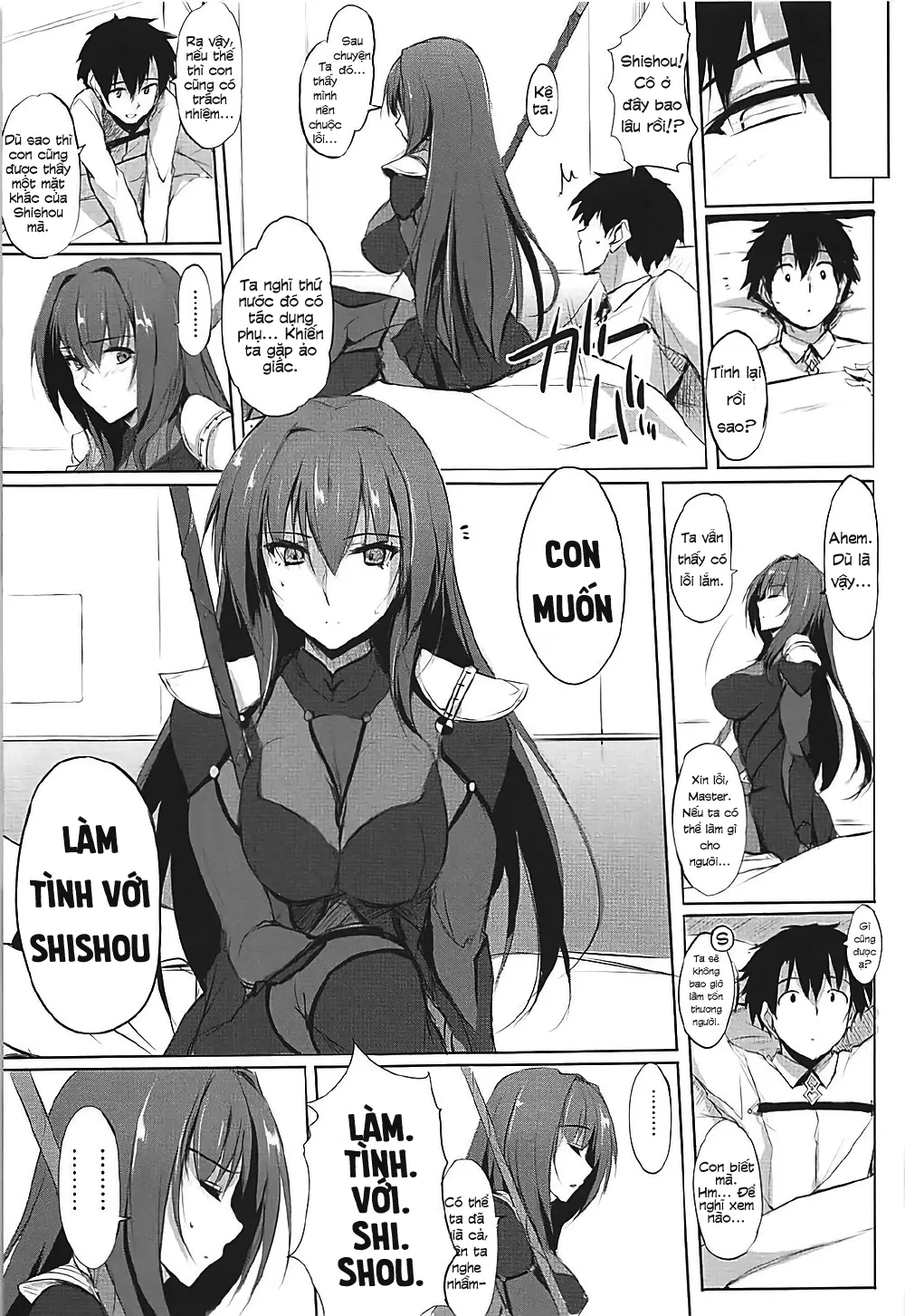 HentaiVN.net - Ảnh 5 - Shishou wa Midara na Yami no Joou (Fate/Grand Order) - Chap 1