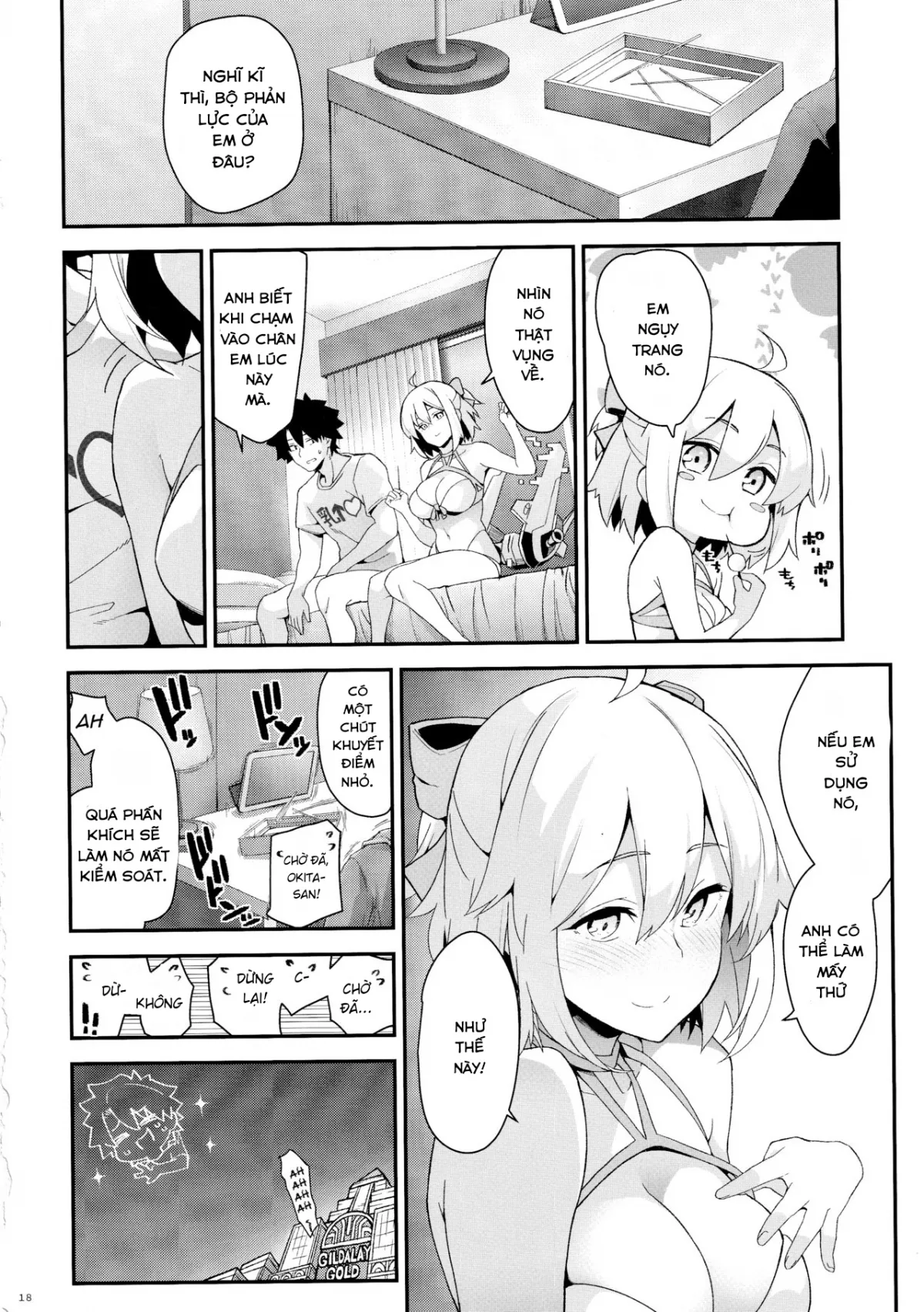 HentaiVN.net - Ảnh 19 - Okita-san no Tokubetsu na J3 [沖田さんの特別なJ3] - Chap 1