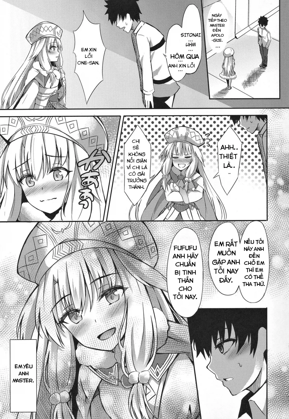 HentaiVN.net - Ảnh 23 - Master của em chỉ thích các chị trưởng thành (Fate/Grand Order) [Sitonai Nee-chan tte Yonde; Call Me Sitonai Nee-Chan] - Chap 1