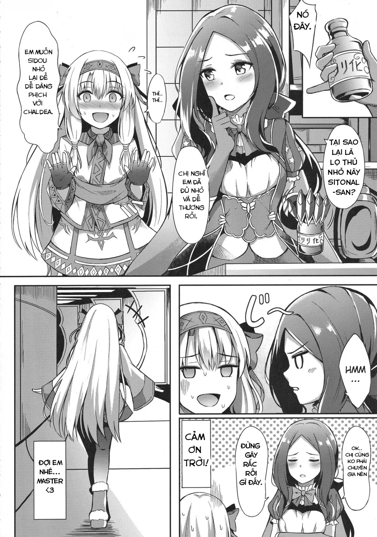 HentaiVN.net - Ảnh 3 - Master của em chỉ thích các chị trưởng thành (Fate/Grand Order) [Sitonai Nee-chan tte Yonde; Call Me Sitonai Nee-Chan] - Chap 1