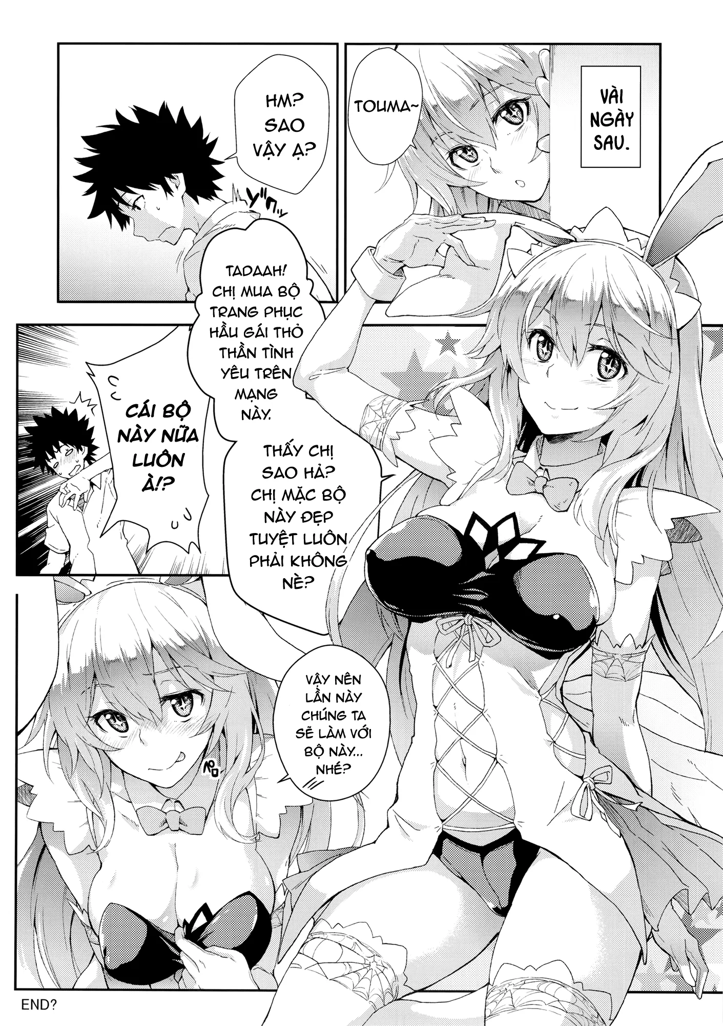 HentaiVN.net - Ảnh 14 - Soushoku Houten (Toaru Majutsu no Index) - Chap 1