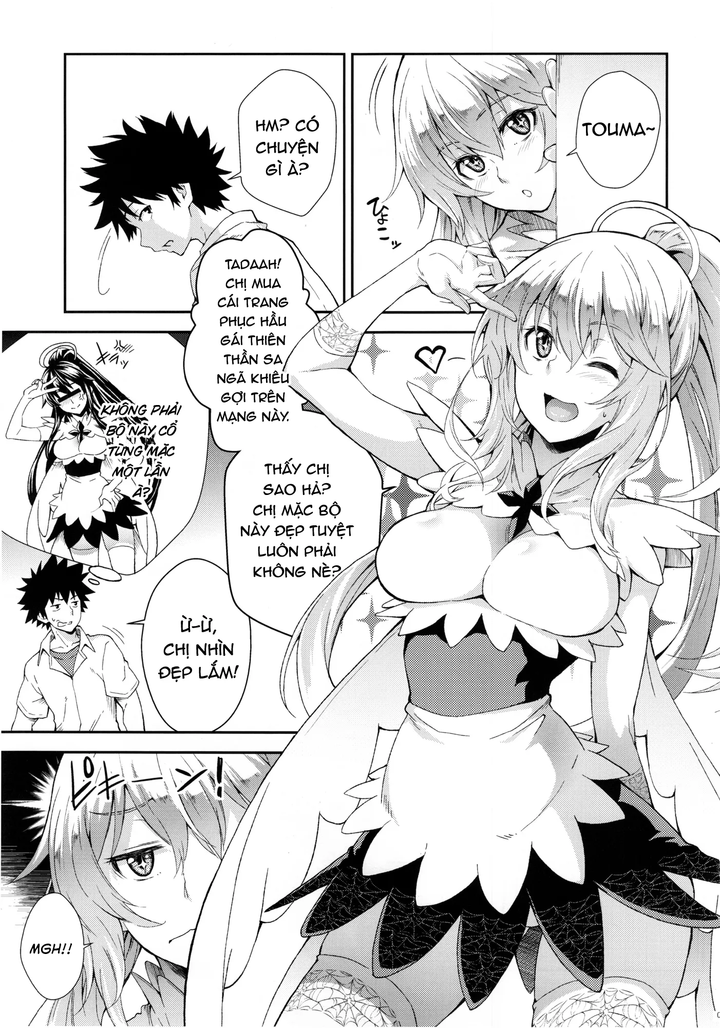 HentaiVN.net - Ảnh 5 - Soushoku Houten (Toaru Majutsu no Index) - Chap 1