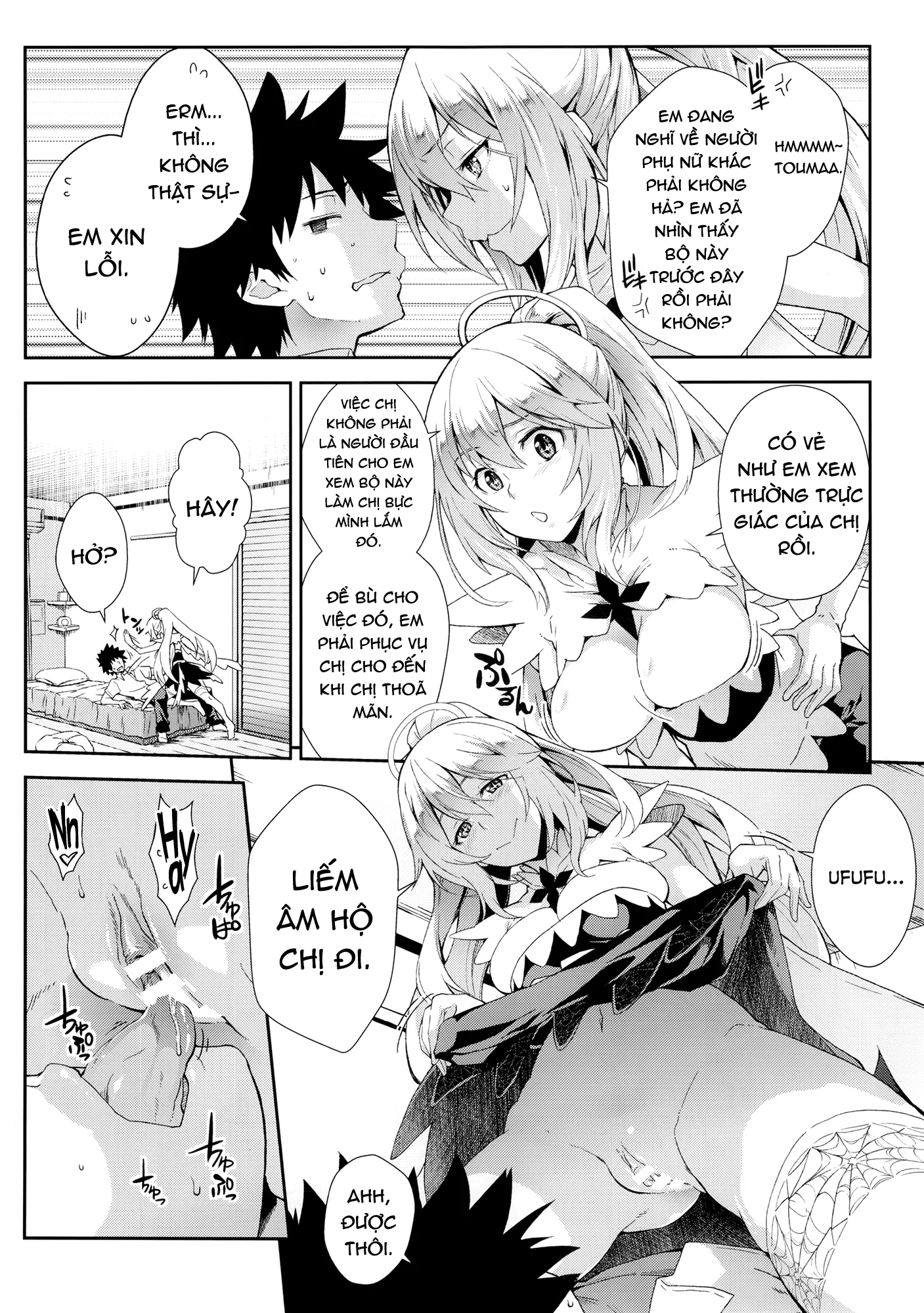 HentaiVN.net - Ảnh 6 - Soushoku Houten (Toaru Majutsu no Index) - Chap 1