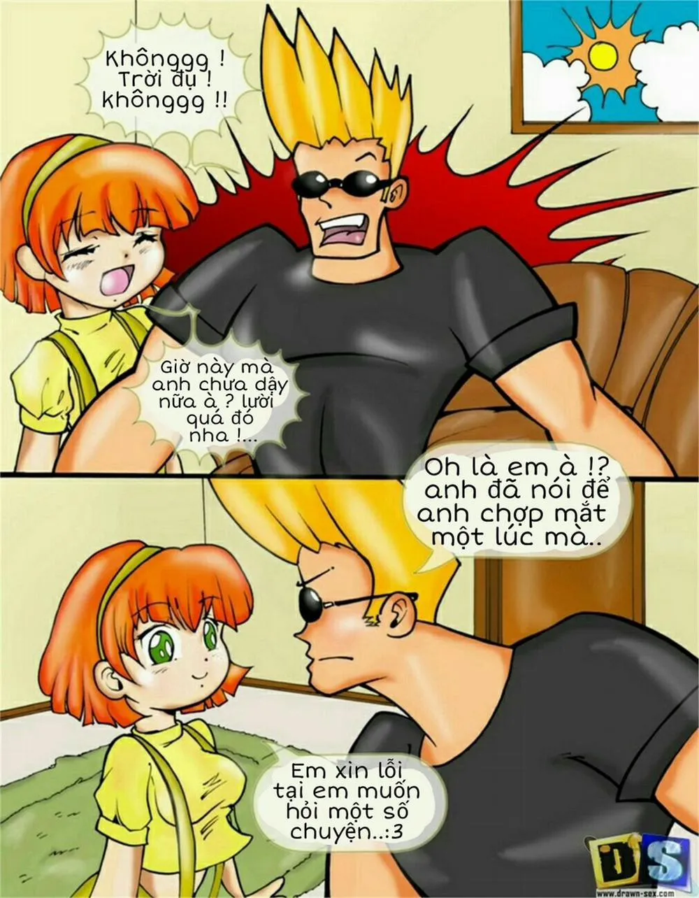 HentaiVN.net - Ảnh 10 - Johnny Bravo - Chap 1