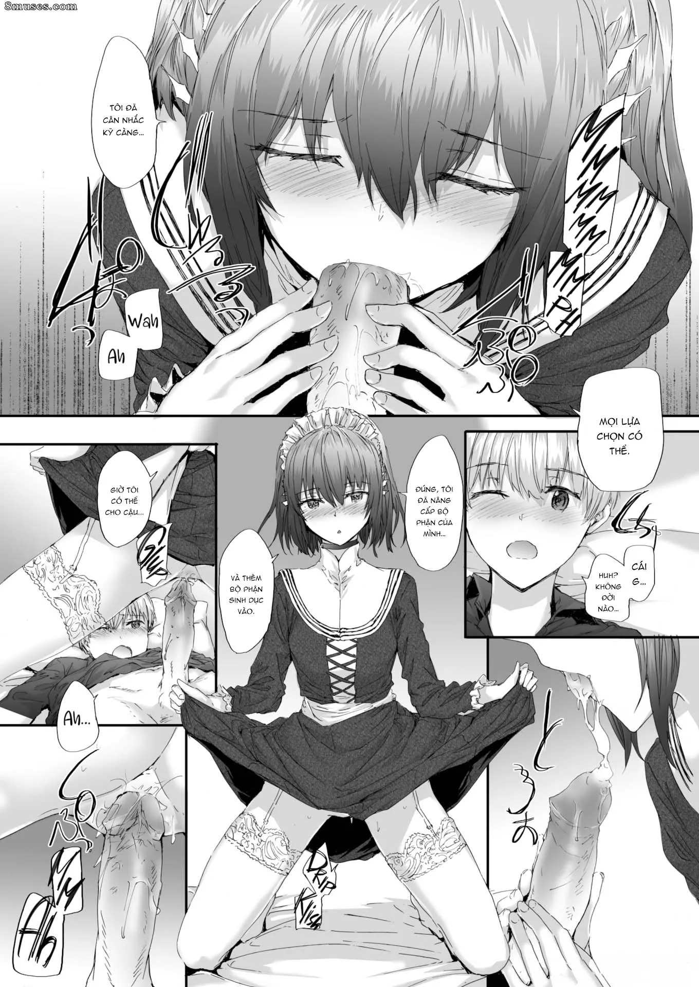 HentaiVN.net - Ảnh 12 - Cô gái máy móc - Chap 1