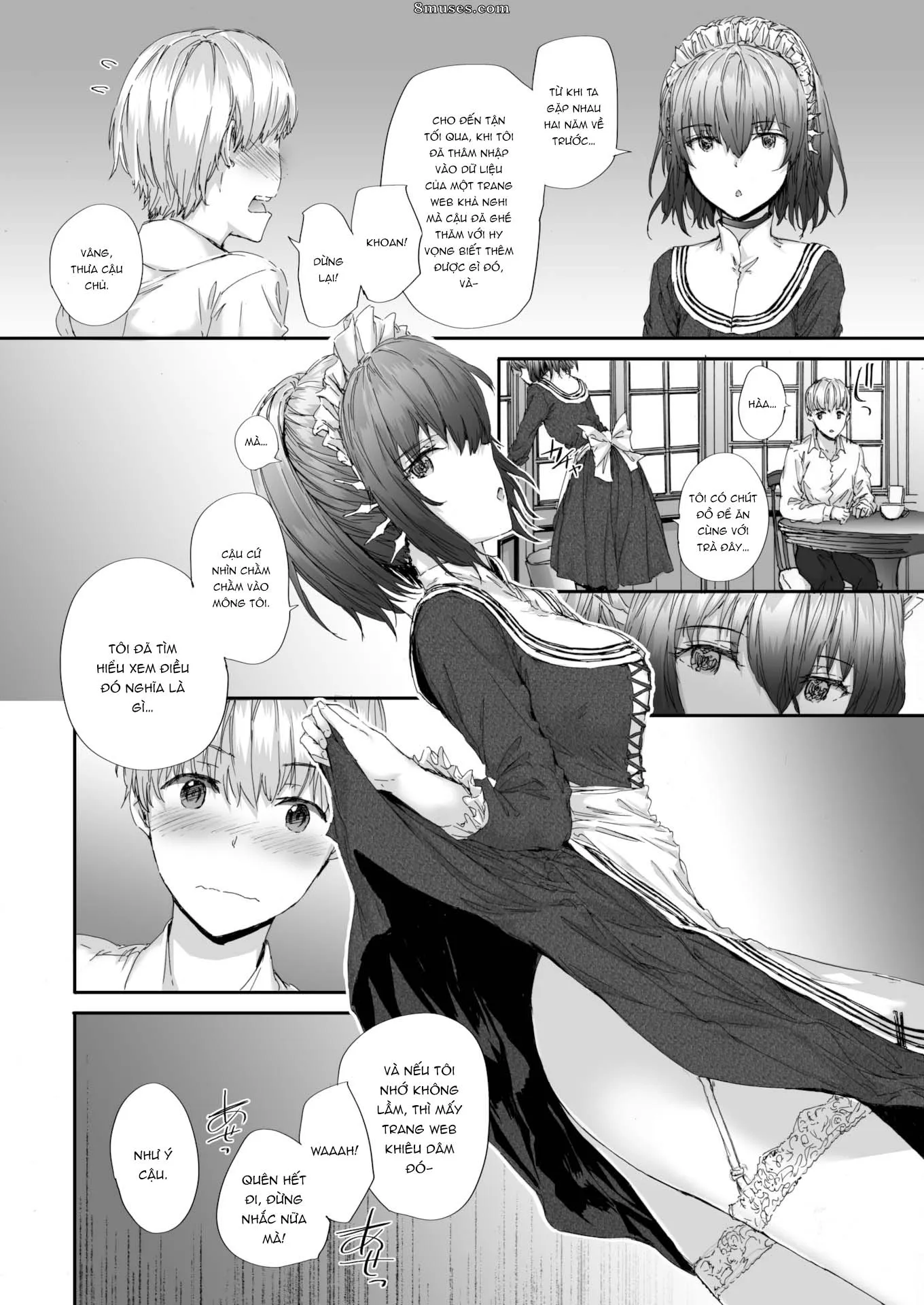 HentaiVN.net - Ảnh 4 - Cô gái máy móc - Chap 1
