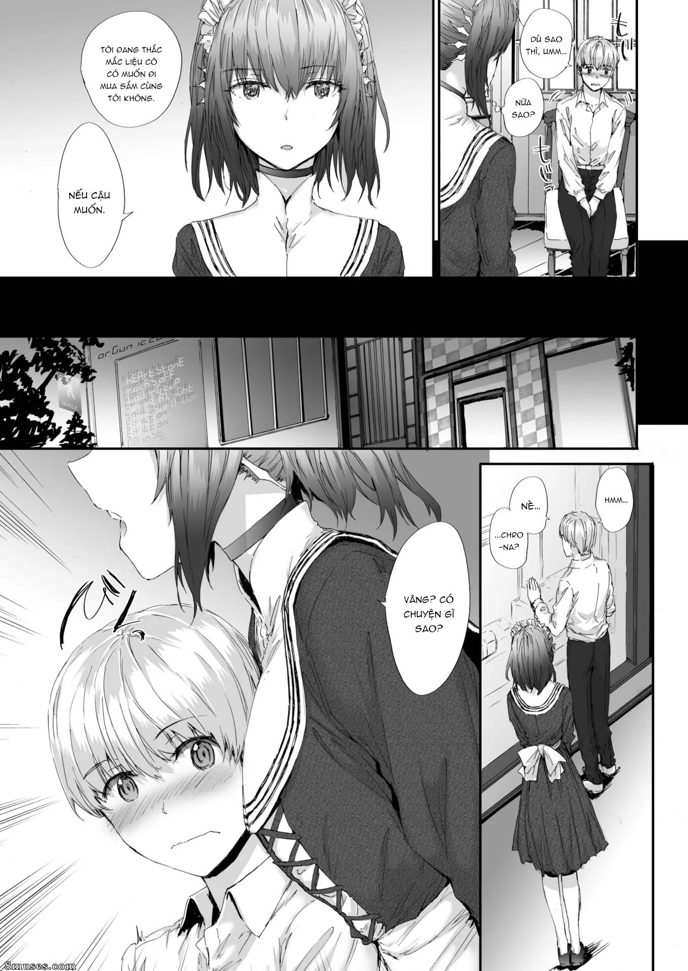 HentaiVN.net - Ảnh 5 - Cô gái máy móc - Chap 1