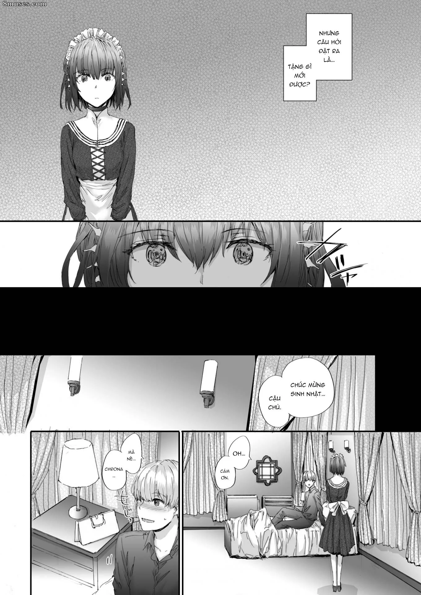 HentaiVN.net - Ảnh 8 - Cô gái máy móc - Chap 1