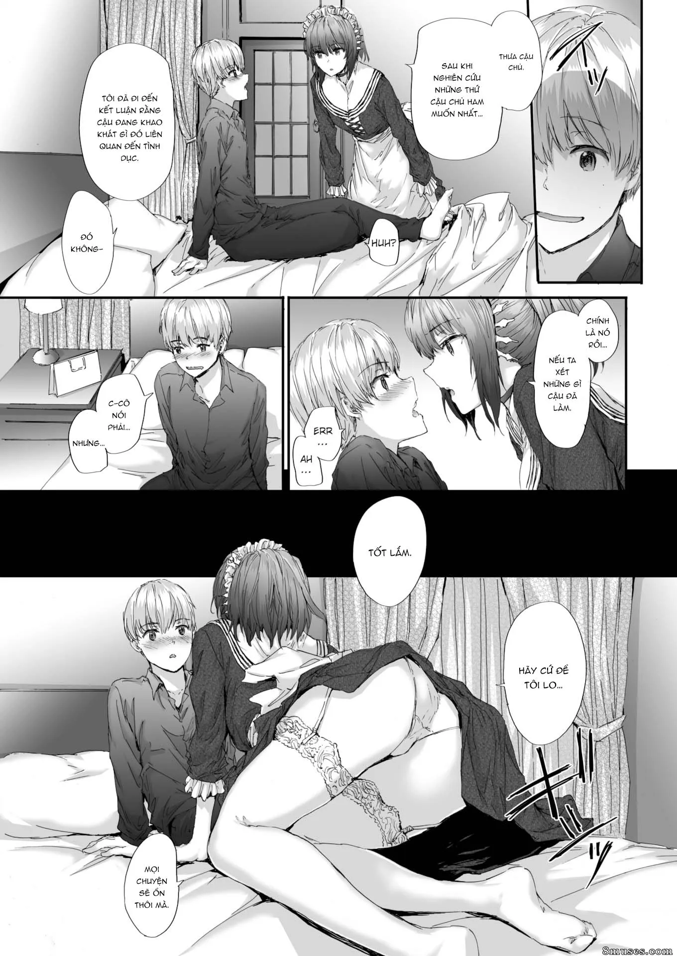 HentaiVN.net - Ảnh 9 - Cô gái máy móc - Chap 1