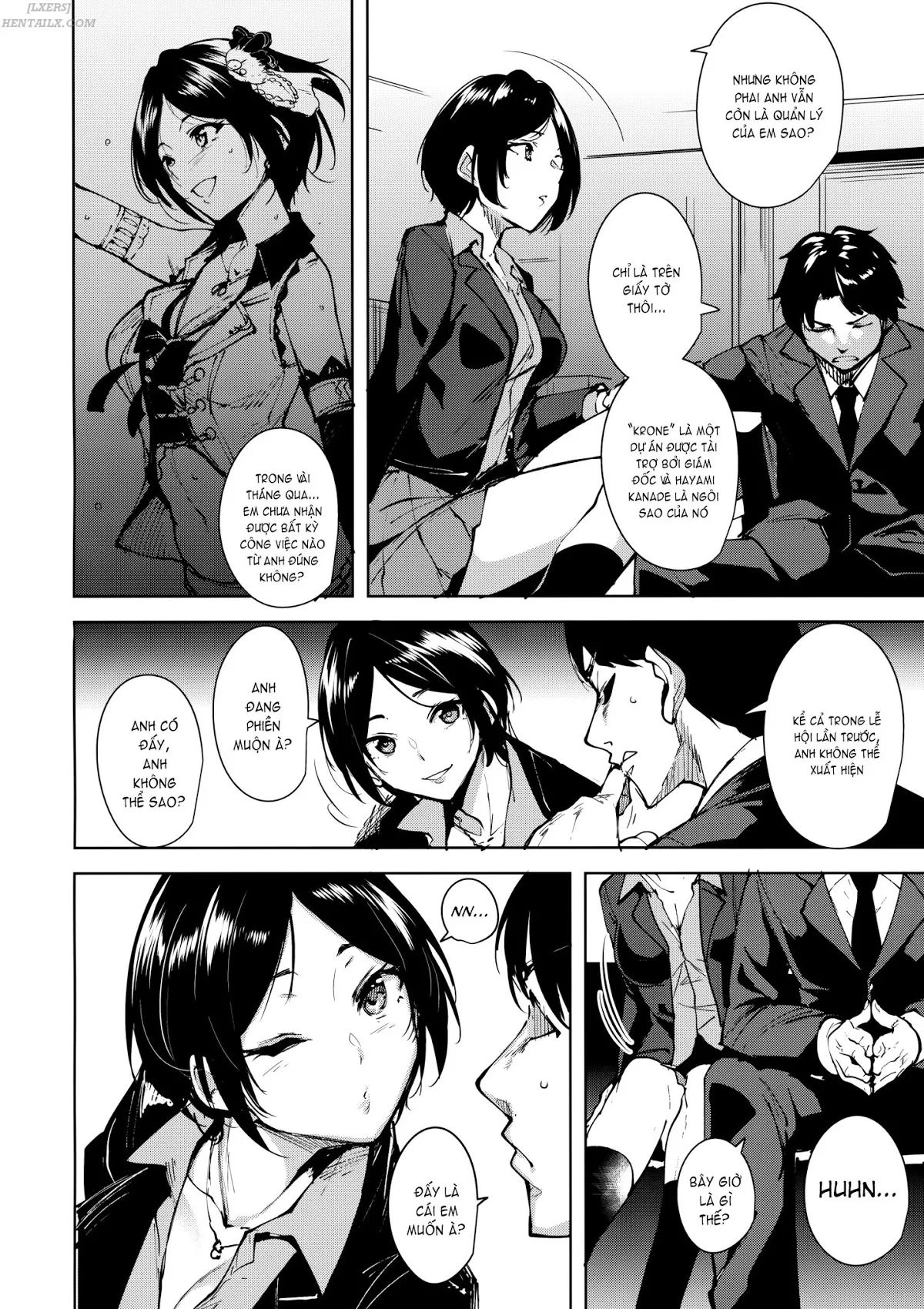 HentaiVN.net - Ảnh 4 - The Dark Side of the Moon (The Idolmaster) - Chap 1