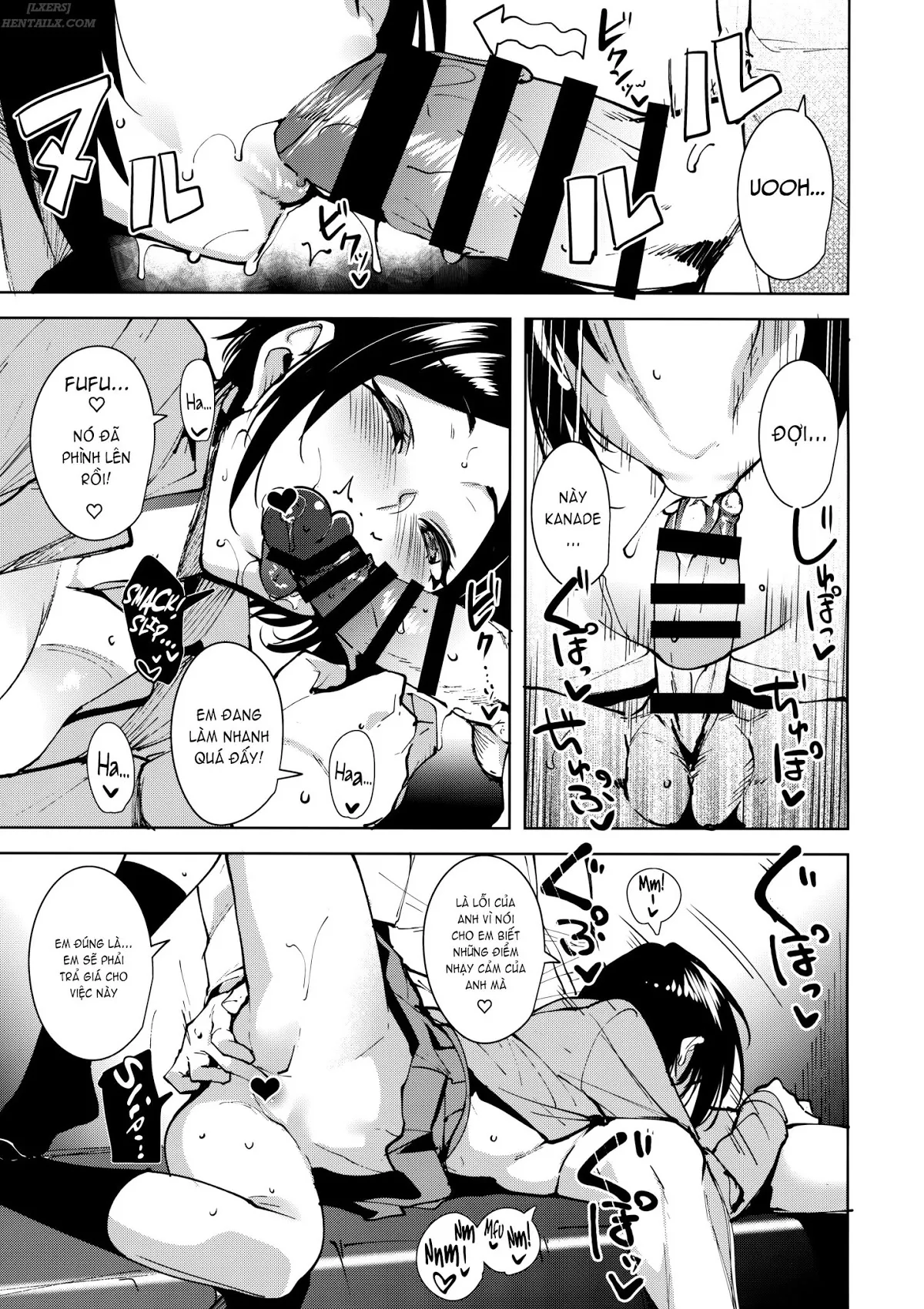 HentaiVN.net - Ảnh 9 - The Dark Side of the Moon (The Idolmaster) - Chap 1