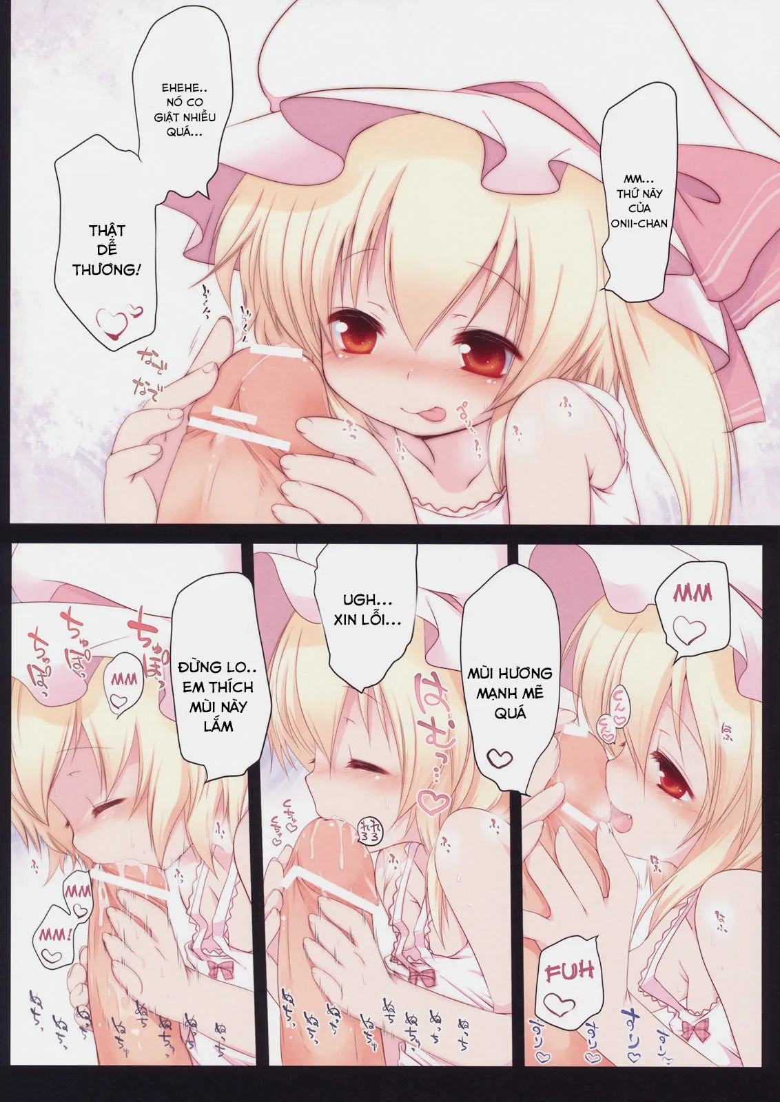 HentaiVN.net - Ảnh 10 - Pedoria! Princess Flandre - Chap 1