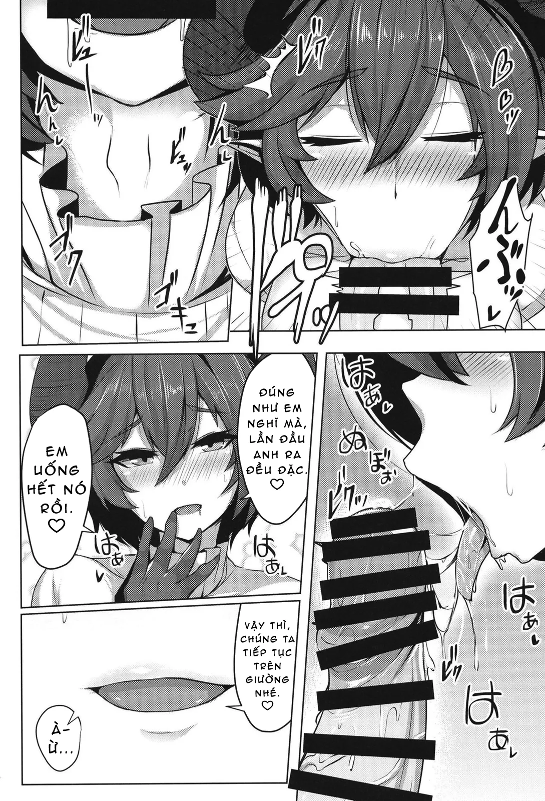 HentaiVN.net - Ảnh 11 - Boku no Kanojo wa Dragon Girl (Granblue Fantasy) - Chap 1