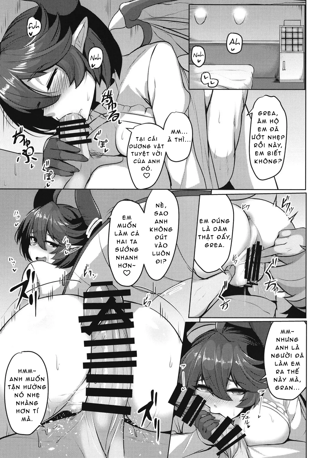 HentaiVN.net - Ảnh 12 - Boku no Kanojo wa Dragon Girl (Granblue Fantasy) - Chap 1