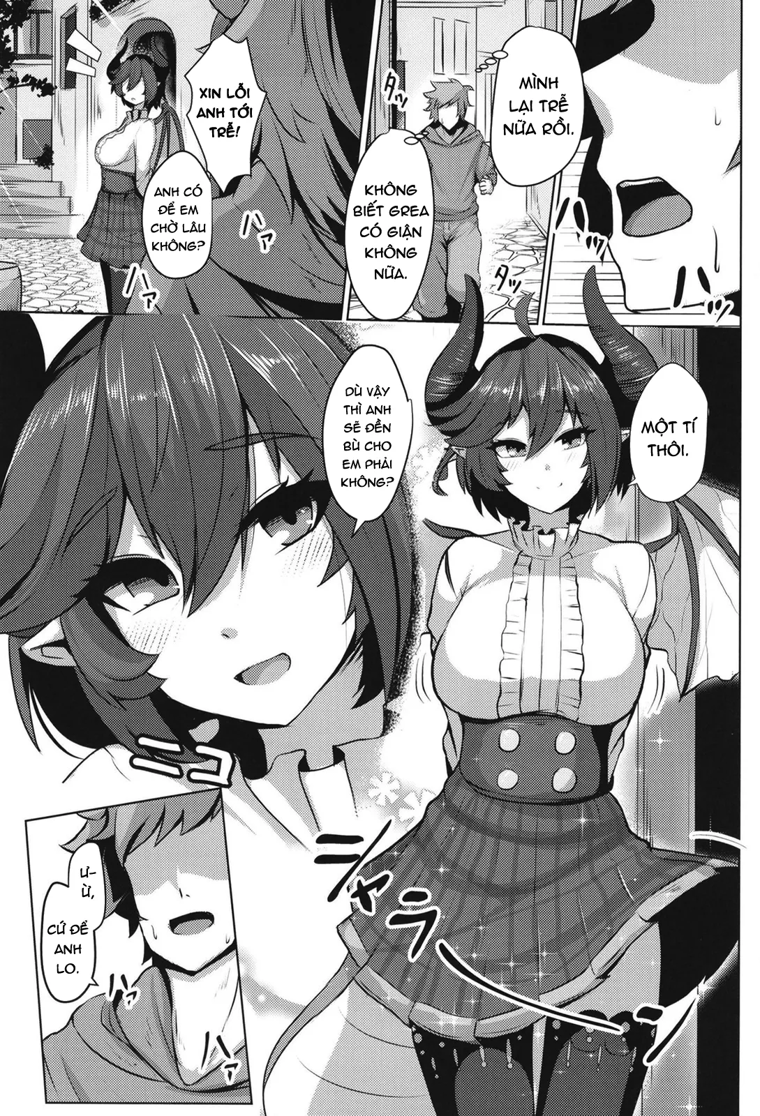 HentaiVN.net - Ảnh 4 - Boku no Kanojo wa Dragon Girl (Granblue Fantasy) - Chap 1