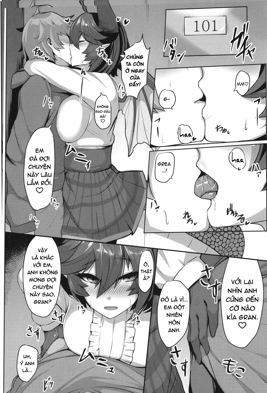 HentaiVN.net - Ảnh 7 - Boku no Kanojo wa Dragon Girl (Granblue Fantasy) - Chap 1