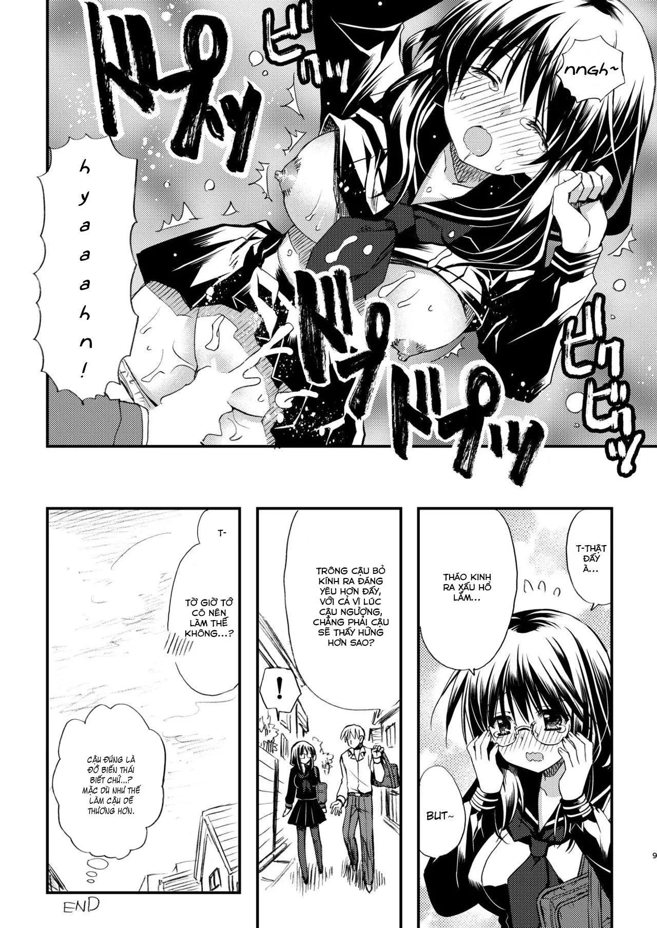 HentaiVN.net - Ảnh 9 - Toshoshitsu no Kanojo - New version [Toshoshitsu no Kanojo | Library Girlfriend ; 図書室の彼女] - Chap 1