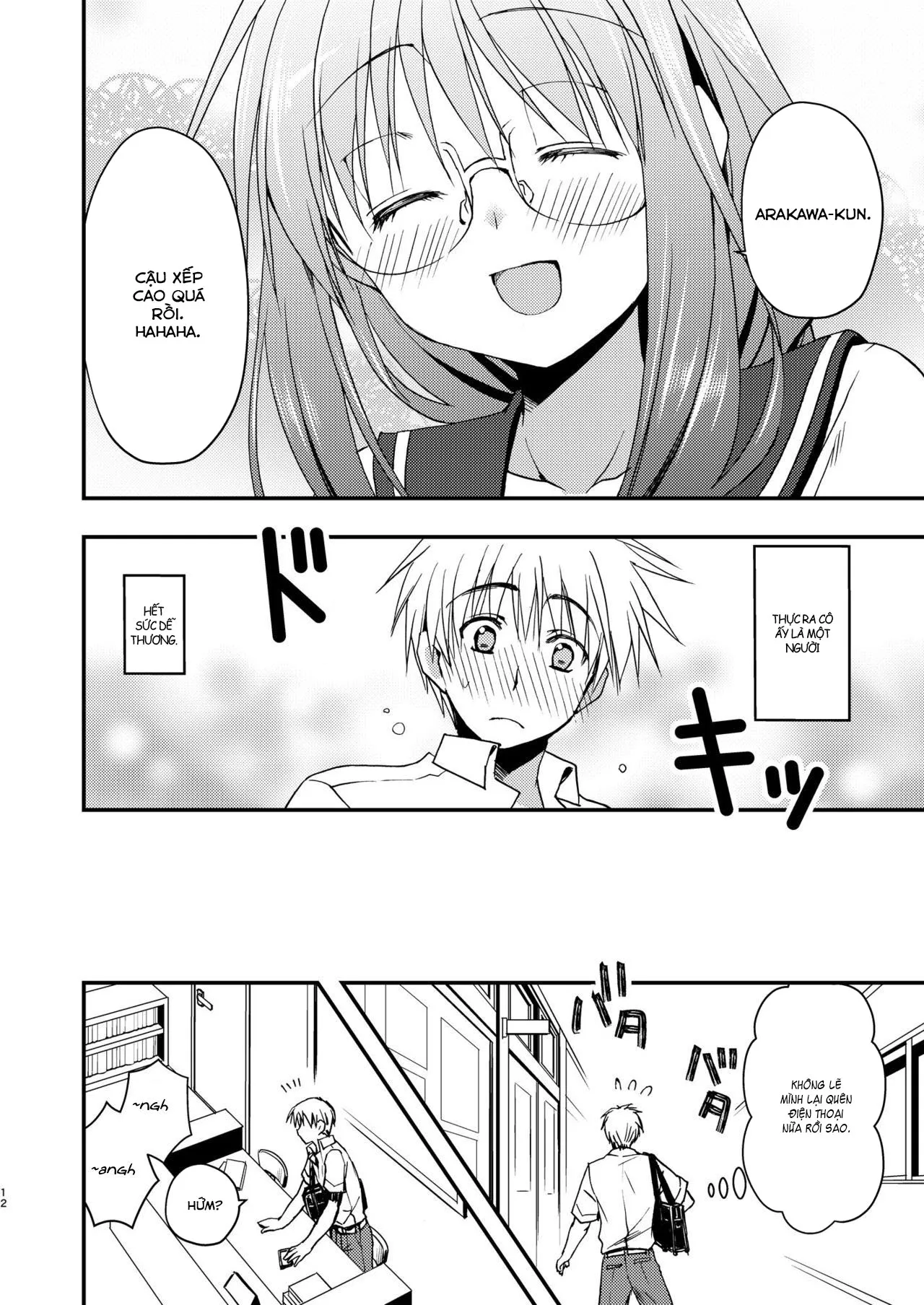 HentaiVN.net - Ảnh 12 - Toshoshitsu no Kanojo - New version [Toshoshitsu no Kanojo | Library Girlfriend ; 図書室の彼女] - Chap 1