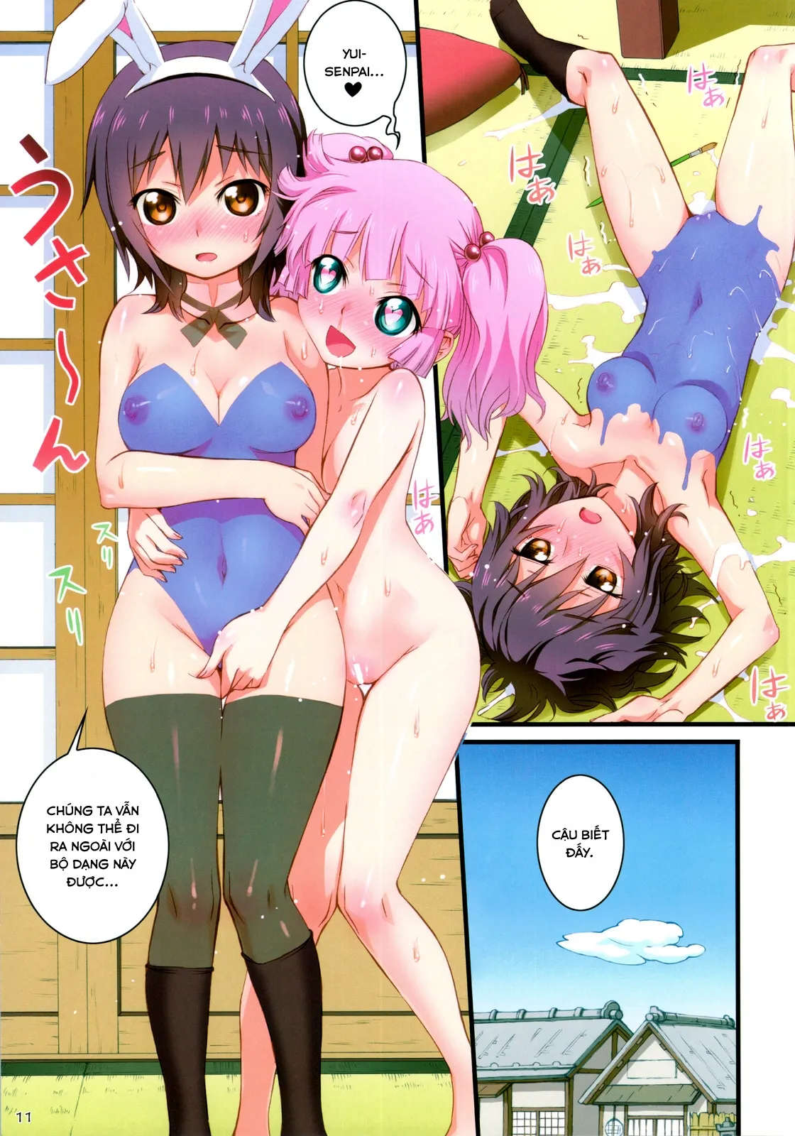 HentaiVN.net - Ảnh 9 - Nuru Yuri - Chap 1