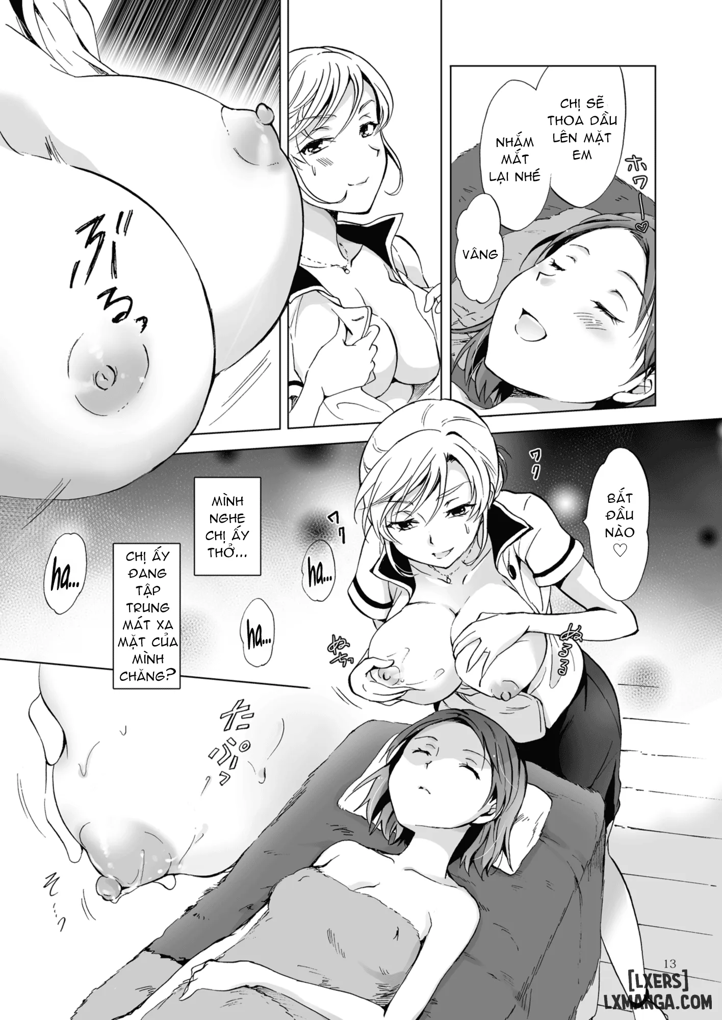 HentaiVN.net - Ảnh 12 - Secret Yuri Salon, Friends Course - Chap 1