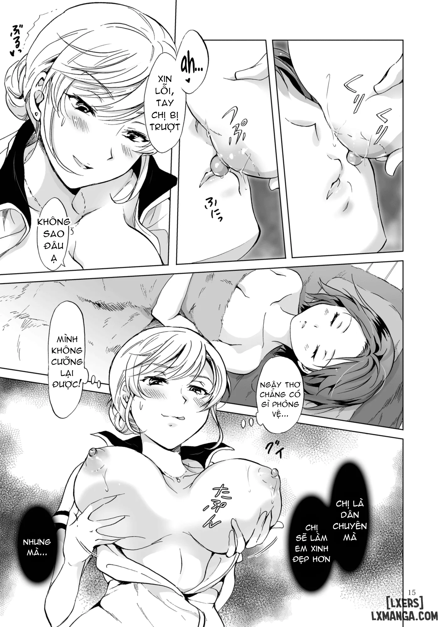 HentaiVN.net - Ảnh 14 - Secret Yuri Salon, Friends Course - Chap 1
