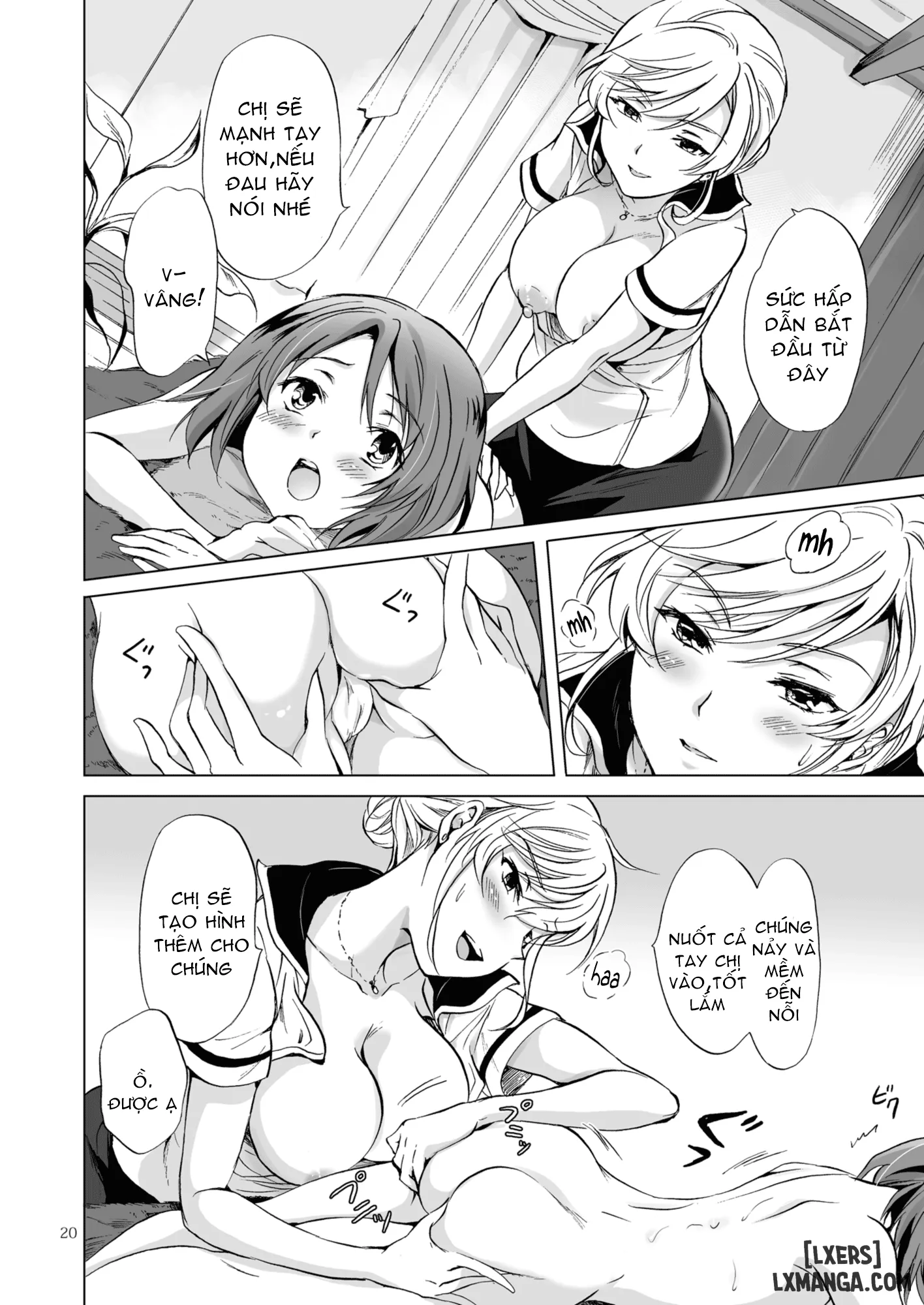 HentaiVN.net - Ảnh 19 - Secret Yuri Salon, Friends Course - Chap 1