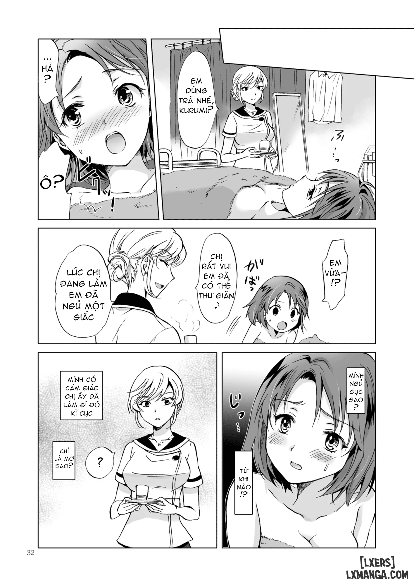 HentaiVN.net - Ảnh 31 - Secret Yuri Salon, Friends Course - Chap 1
