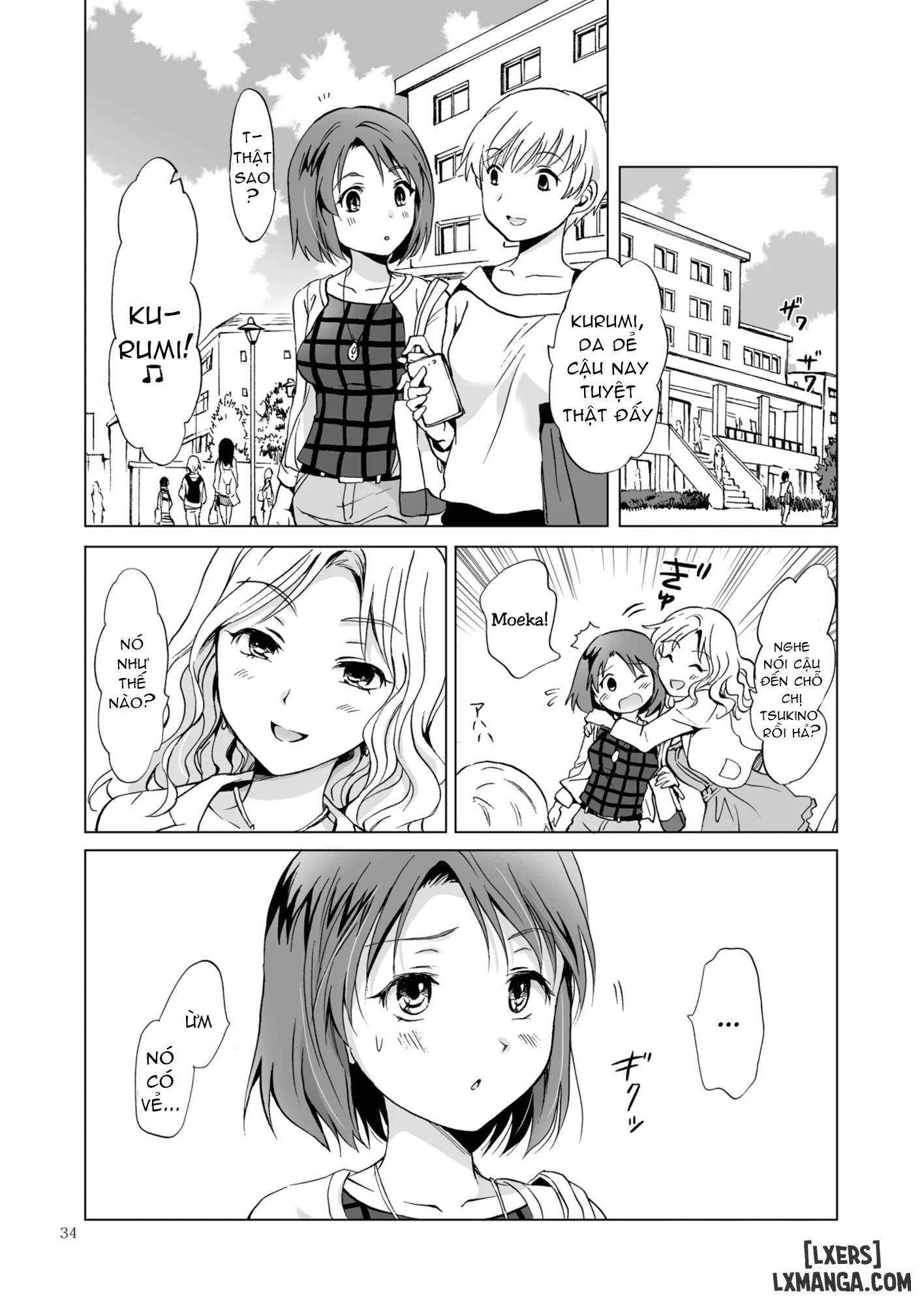 HentaiVN.net - Ảnh 33 - Secret Yuri Salon, Friends Course - Chap 1