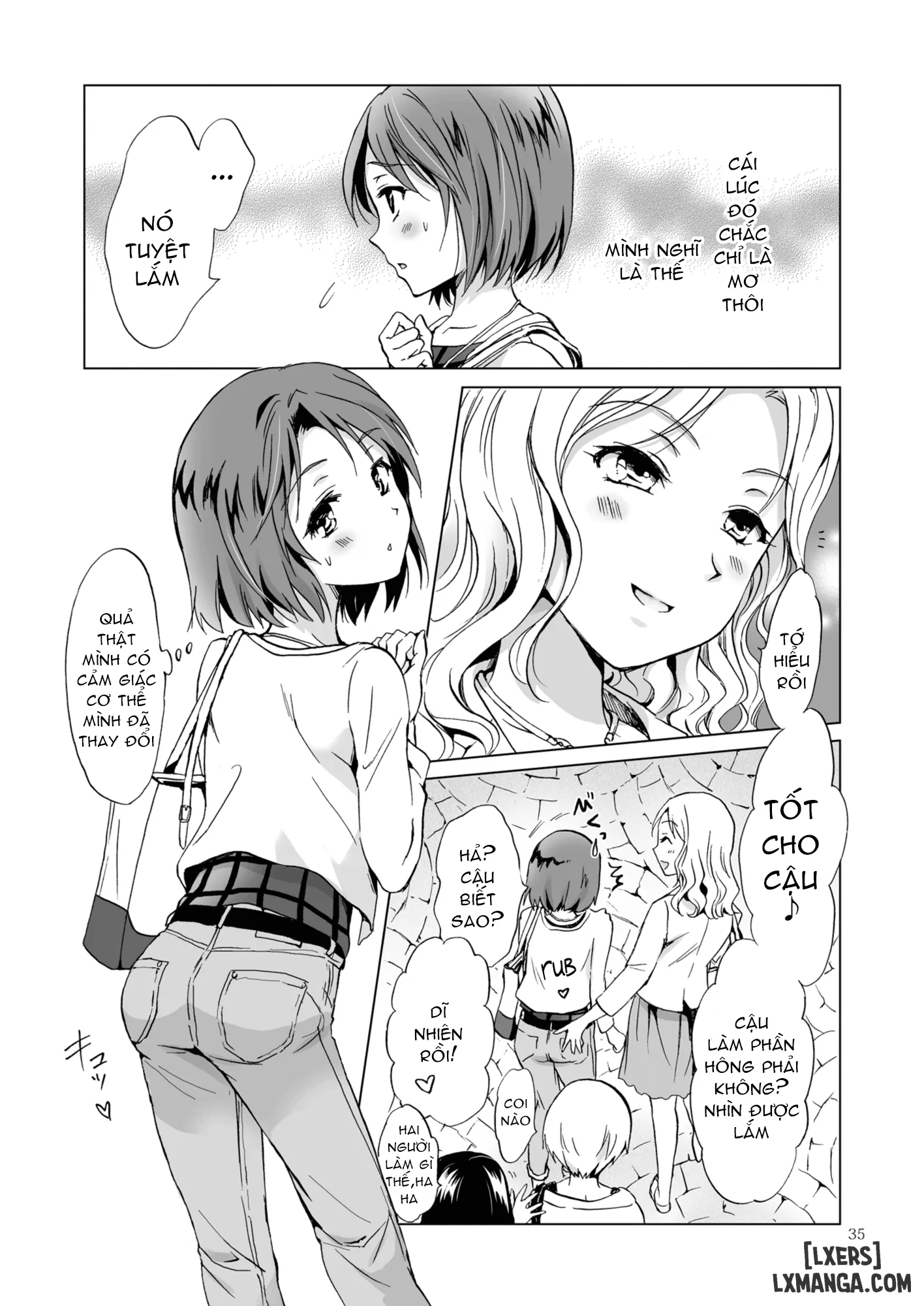 HentaiVN.net - Ảnh 34 - Secret Yuri Salon, Friends Course - Chap 1