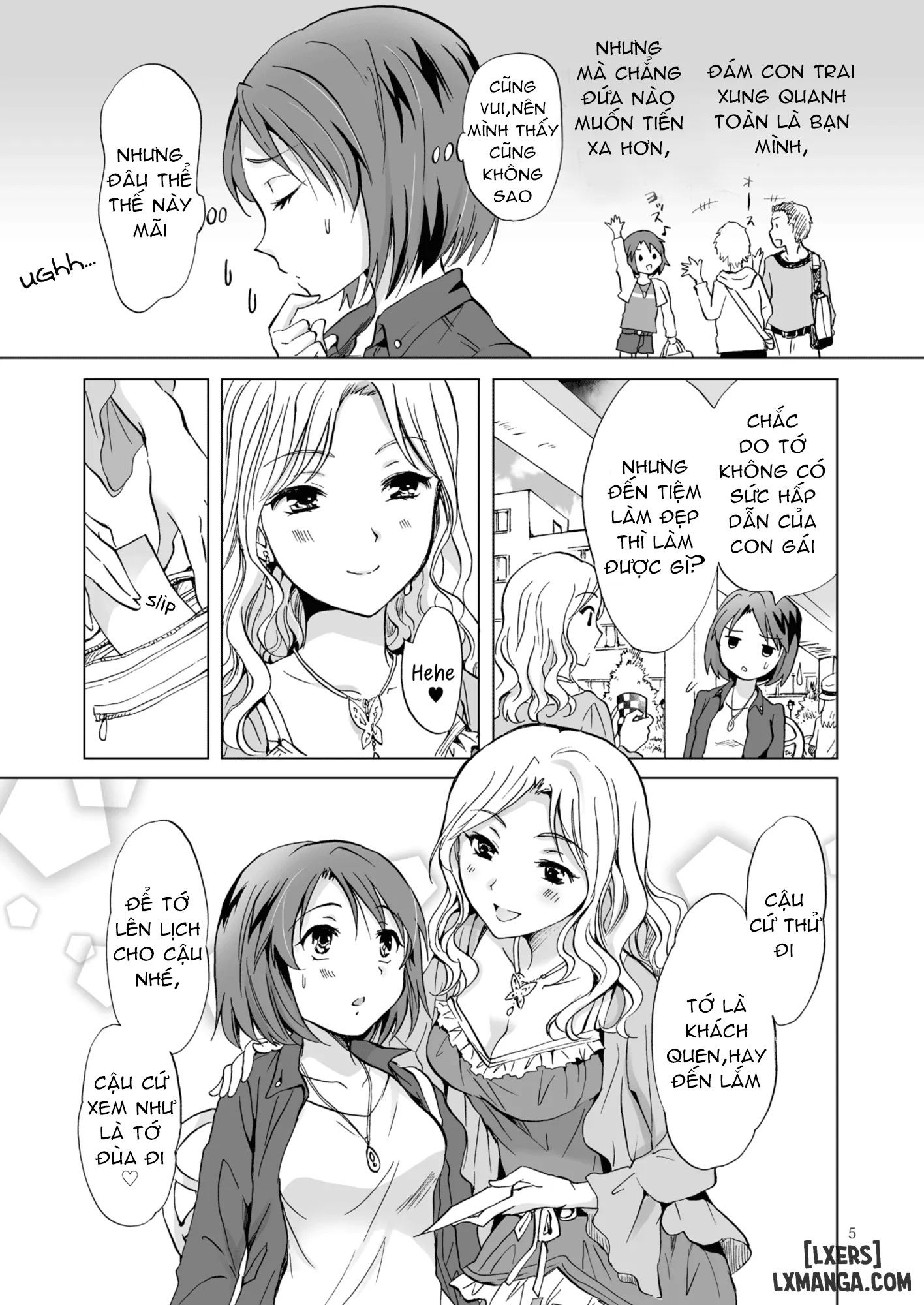 HentaiVN.net - Ảnh 4 - Secret Yuri Salon, Friends Course - Chap 1