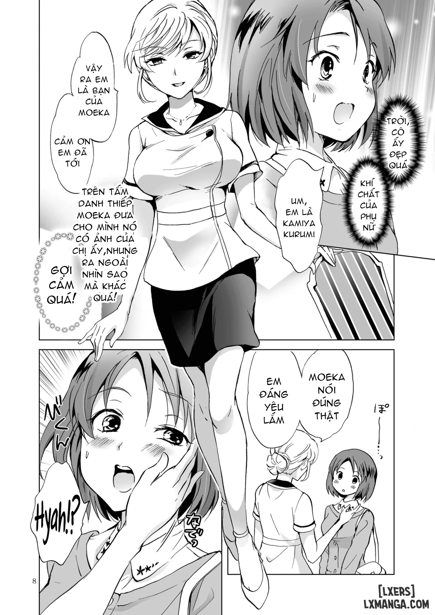 HentaiVN.net - Ảnh 7 - Secret Yuri Salon, Friends Course - Chap 1