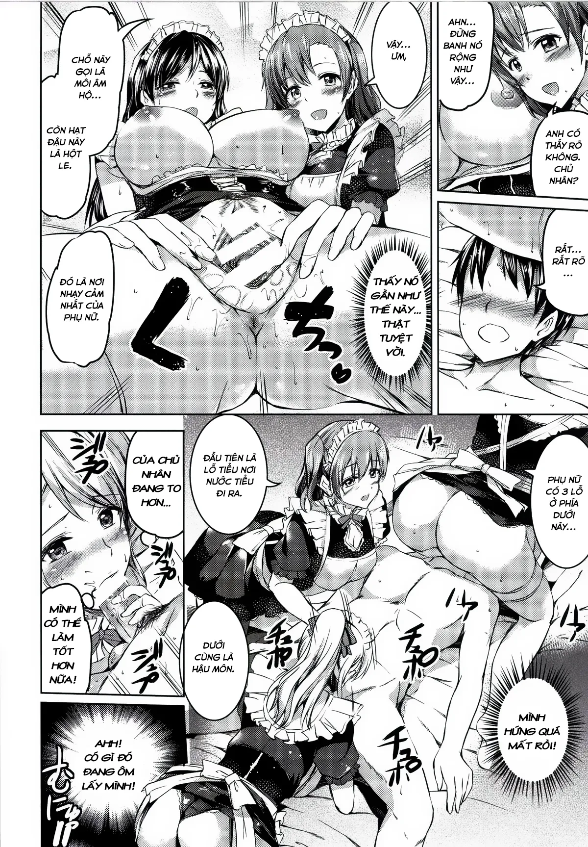 HentaiVN.net - Ảnh 10 - Maid Live! (Love Live!) - Chap 1