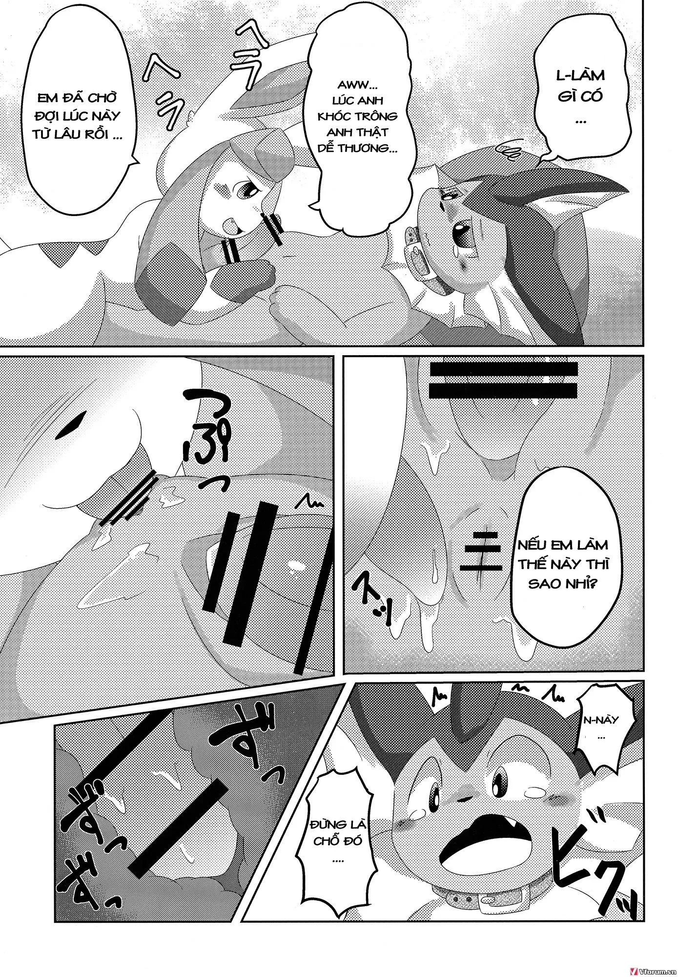 HentaiVN.net - Ảnh 12 - BLUE x2 (Pokemon) - Chap 1