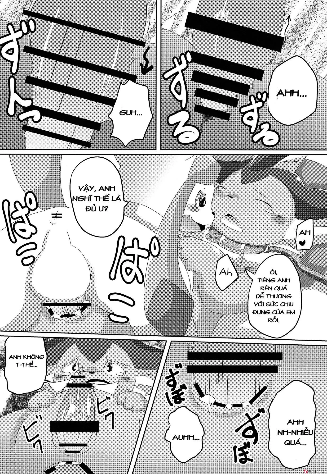 HentaiVN.net - Ảnh 15 - BLUE x2 (Pokemon) - Chap 1