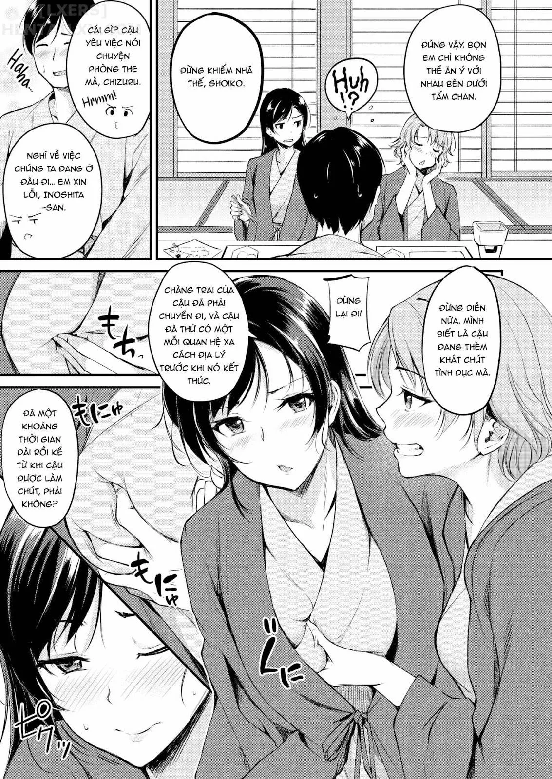 HentaiVN.net - Ảnh 4 - You Lose All Inhibitions When Traveling - Chap 1