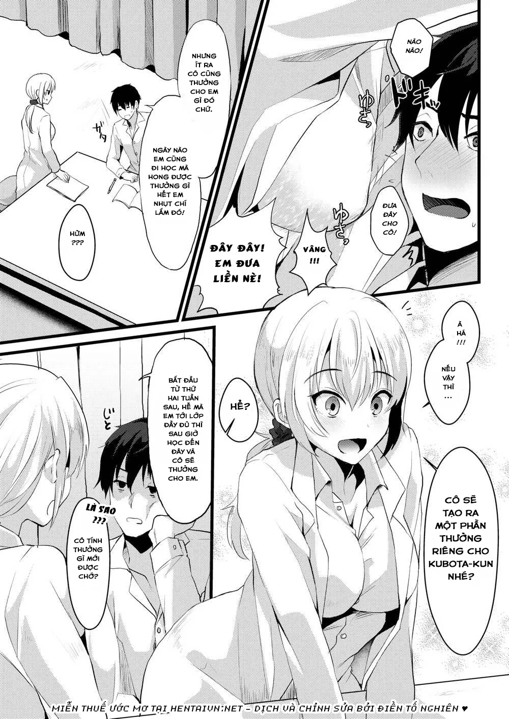 HentaiVN.net - Ảnh 4 - Đi Học Là Có Thưởng! [Login Bonus] - Chap 1