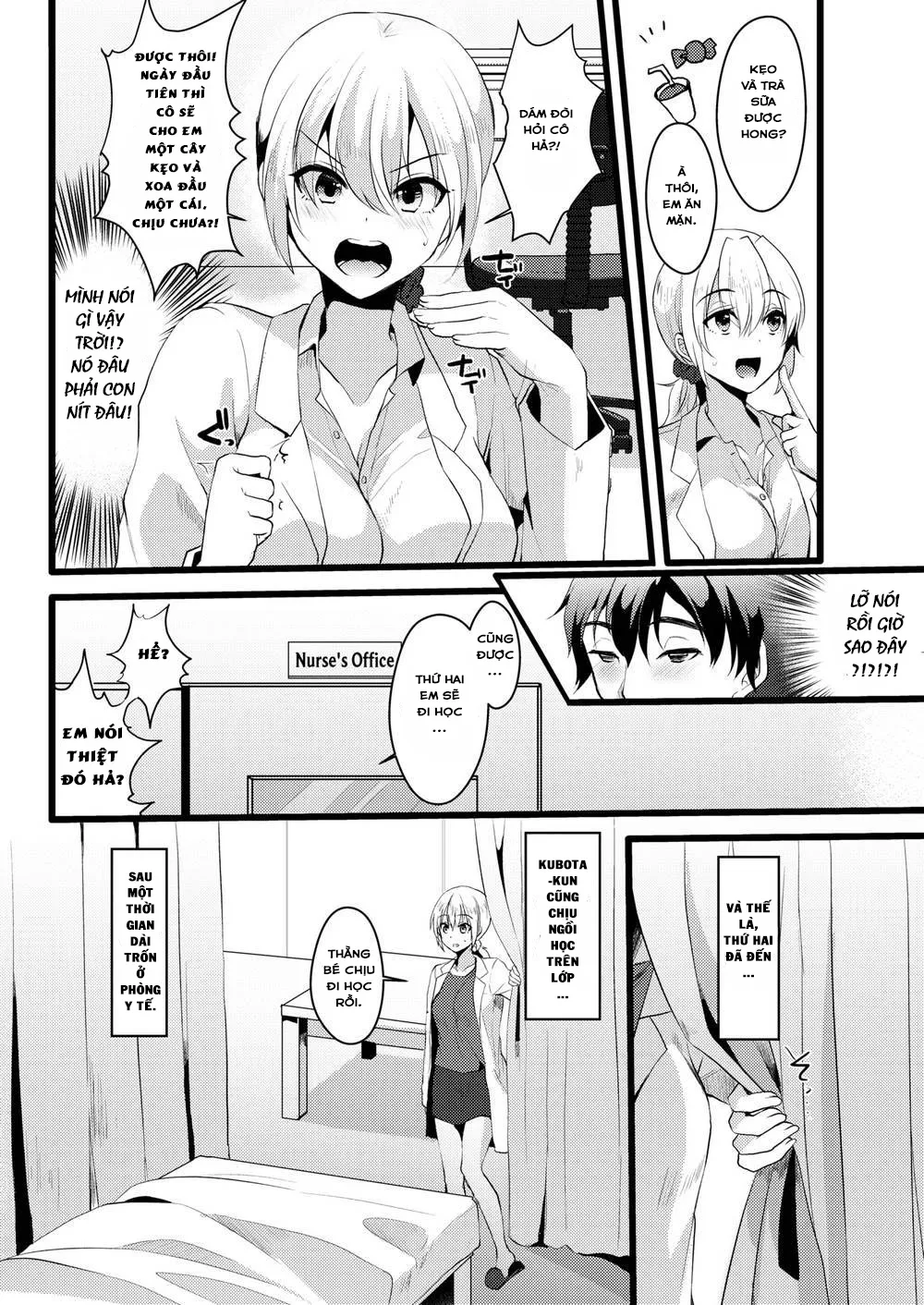 HentaiVN.net - Ảnh 5 - Đi Học Là Có Thưởng! [Login Bonus] - Chap 1