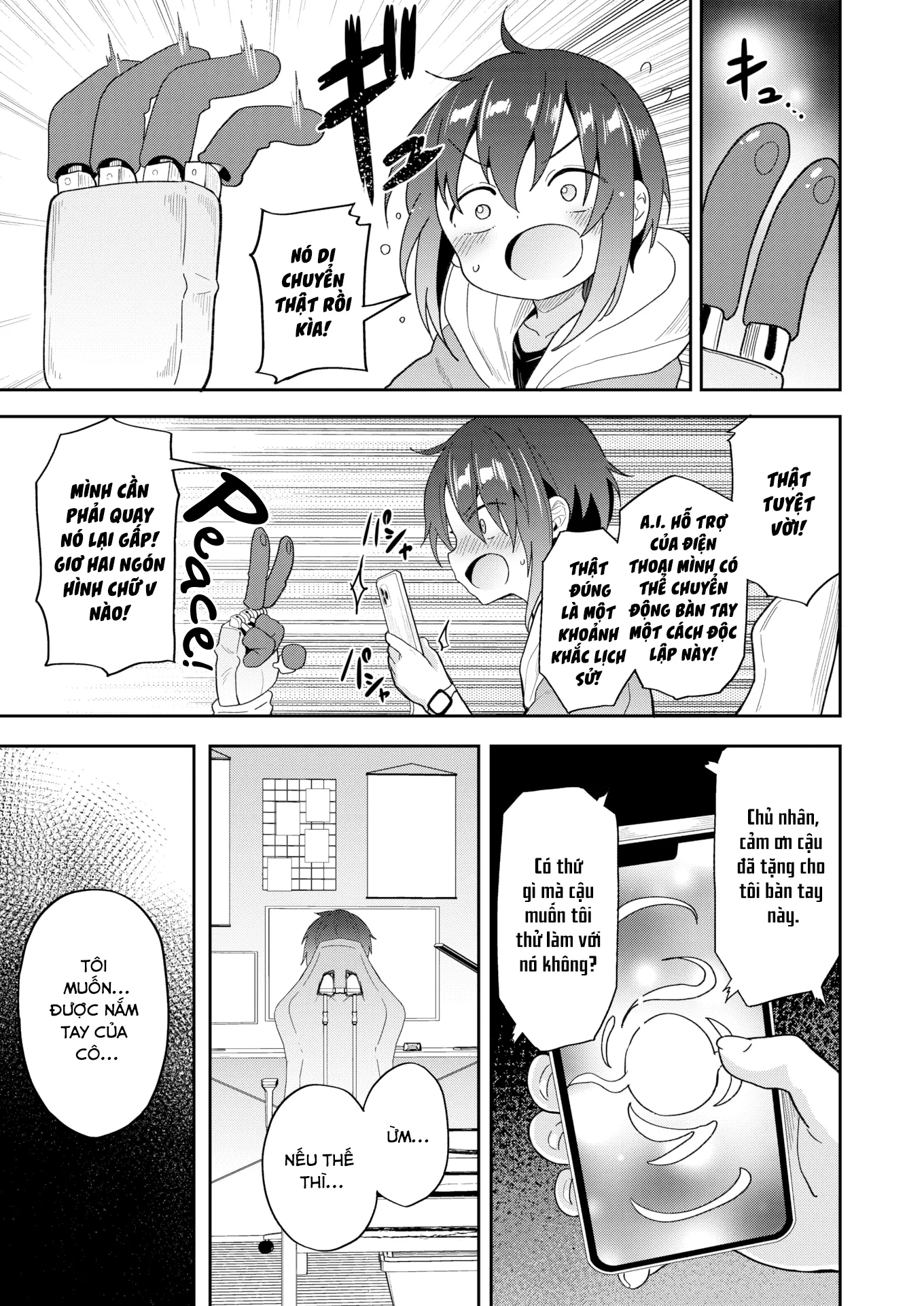 HentaiVN.net - Ảnh 4 - AI/TÌNH YÊU - Chap 1