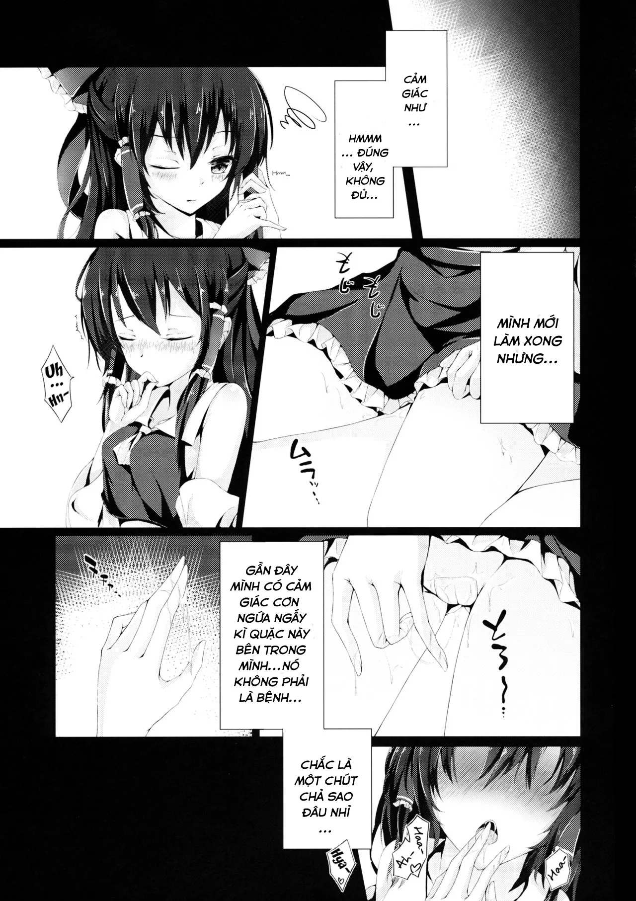 HentaiVN.net - Ảnh 6 - Murasakiiro no Yokkyuufuman (Touhou Project) - Chap 1