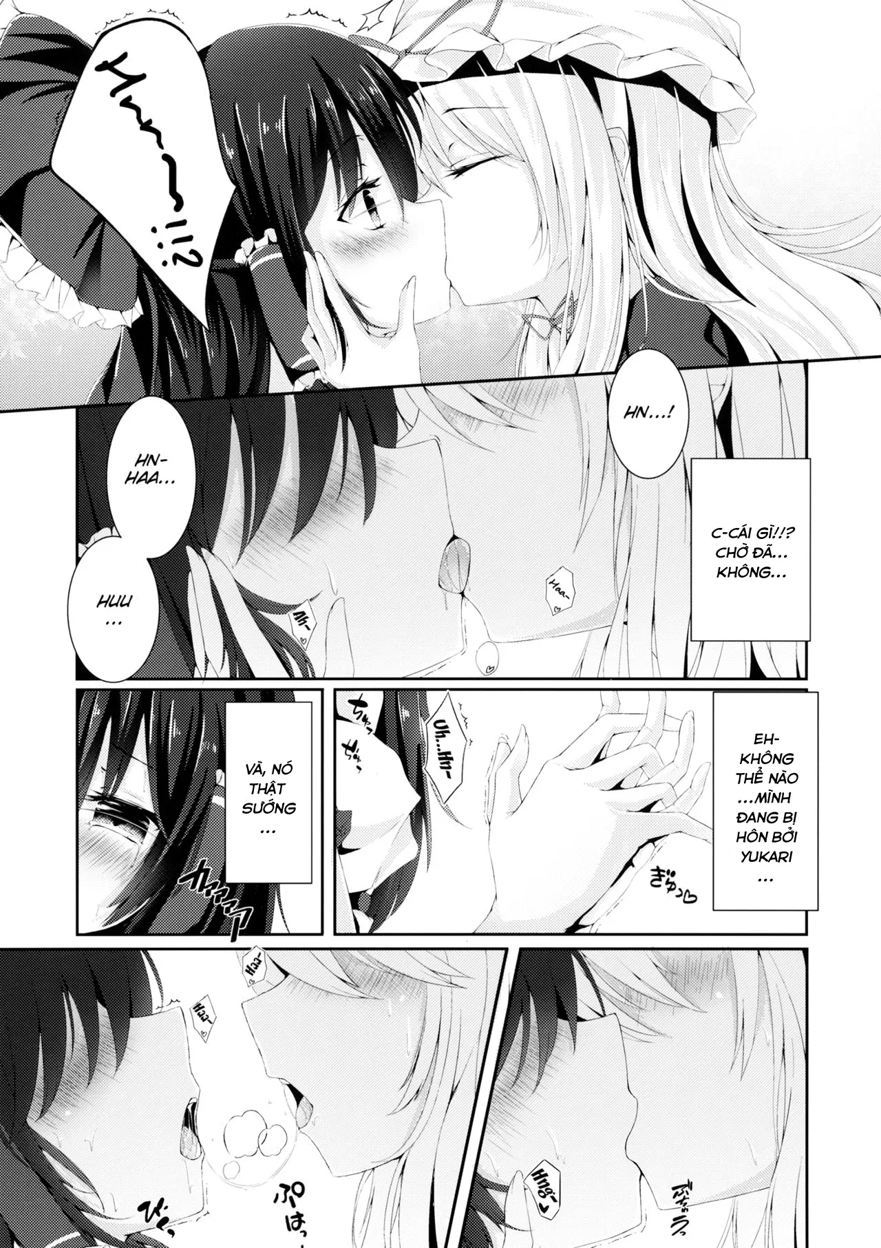 HentaiVN.net - Ảnh 8 - Murasakiiro no Yokkyuufuman (Touhou Project) - Chap 1