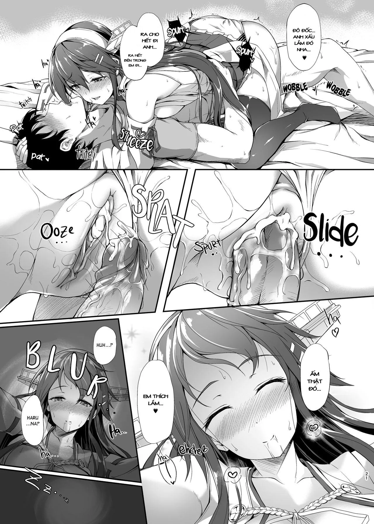 HentaiVN.net - Ảnh 22 - Haruna wa Ikenaiko desu (Kantai Collection, -KanColle-) [Haruna is a Bad Girl ; 榛名はいけない子です] - Chap 1