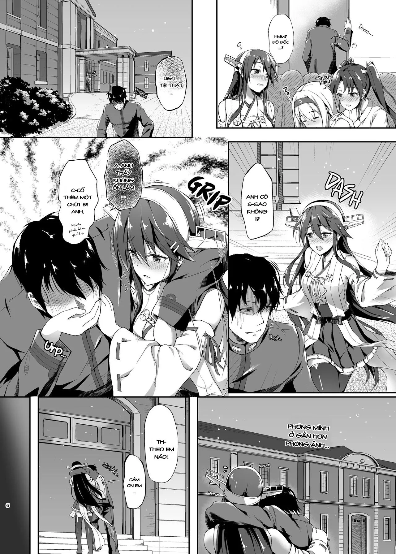 HentaiVN.net - Ảnh 7 - Haruna wa Ikenaiko desu (Kantai Collection, -KanColle-) [Haruna is a Bad Girl ; 榛名はいけない子です] - Chap 1
